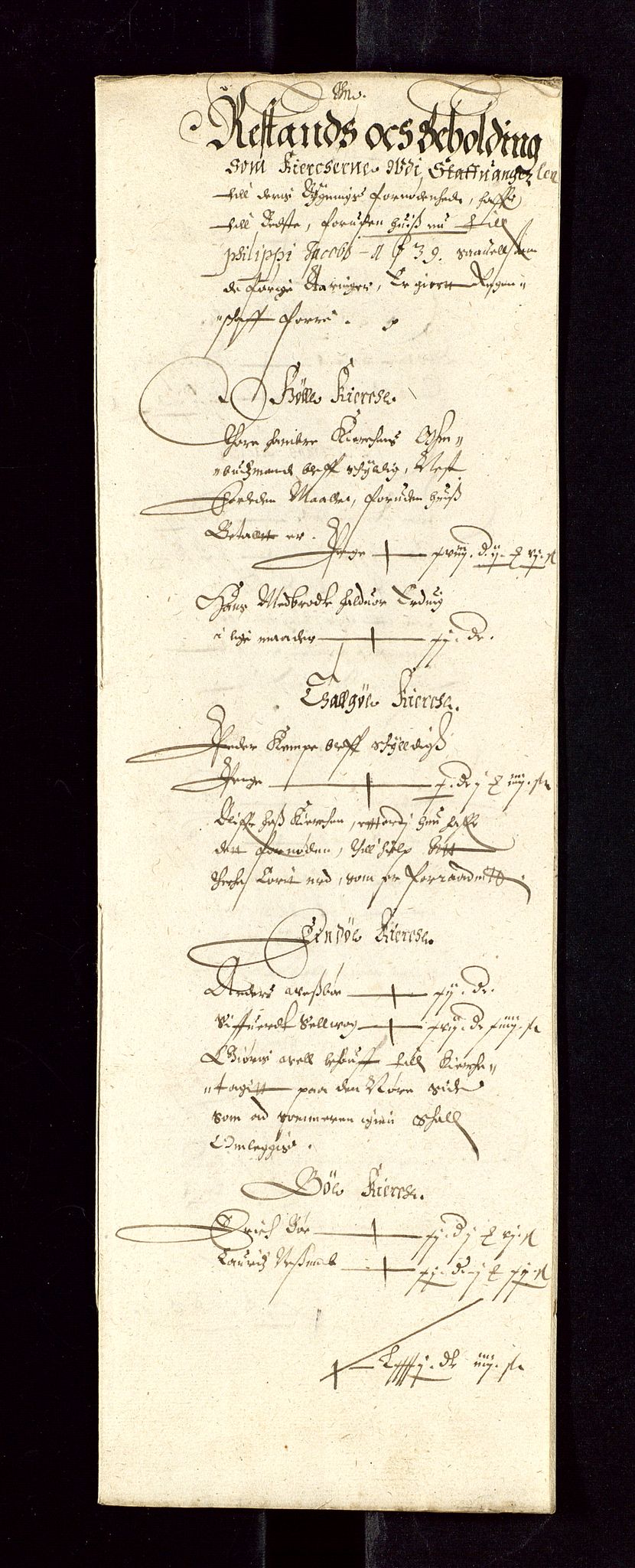 Stavanger len, AV/SAST-A-101870/Ob/L0020: Diverse, 1611-1640, p. 95