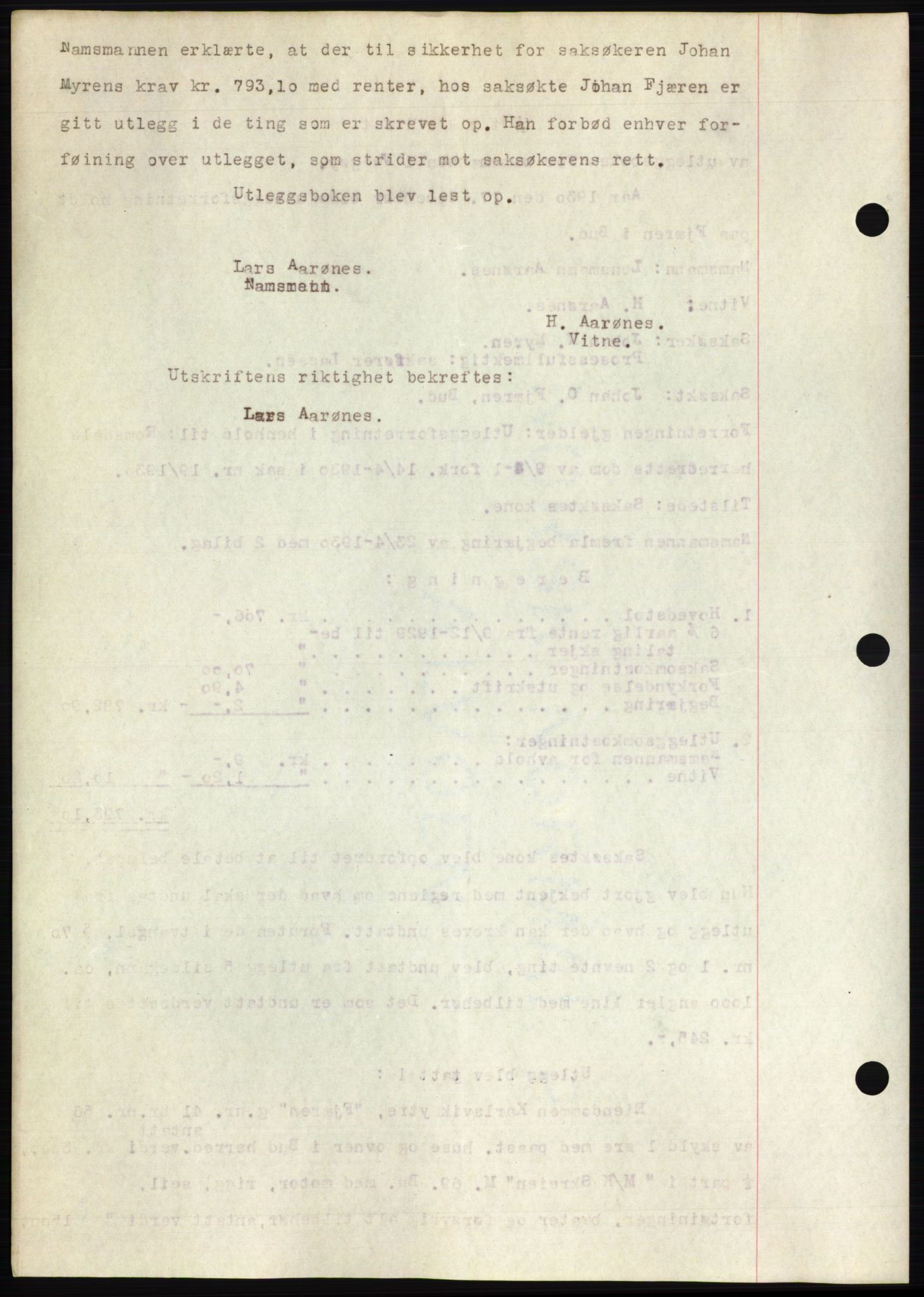 Romsdal sorenskriveri, AV/SAT-A-4149/1/2/2C/L0059: Mortgage book no. 53, 1931-1931, Deed date: 07.01.1931