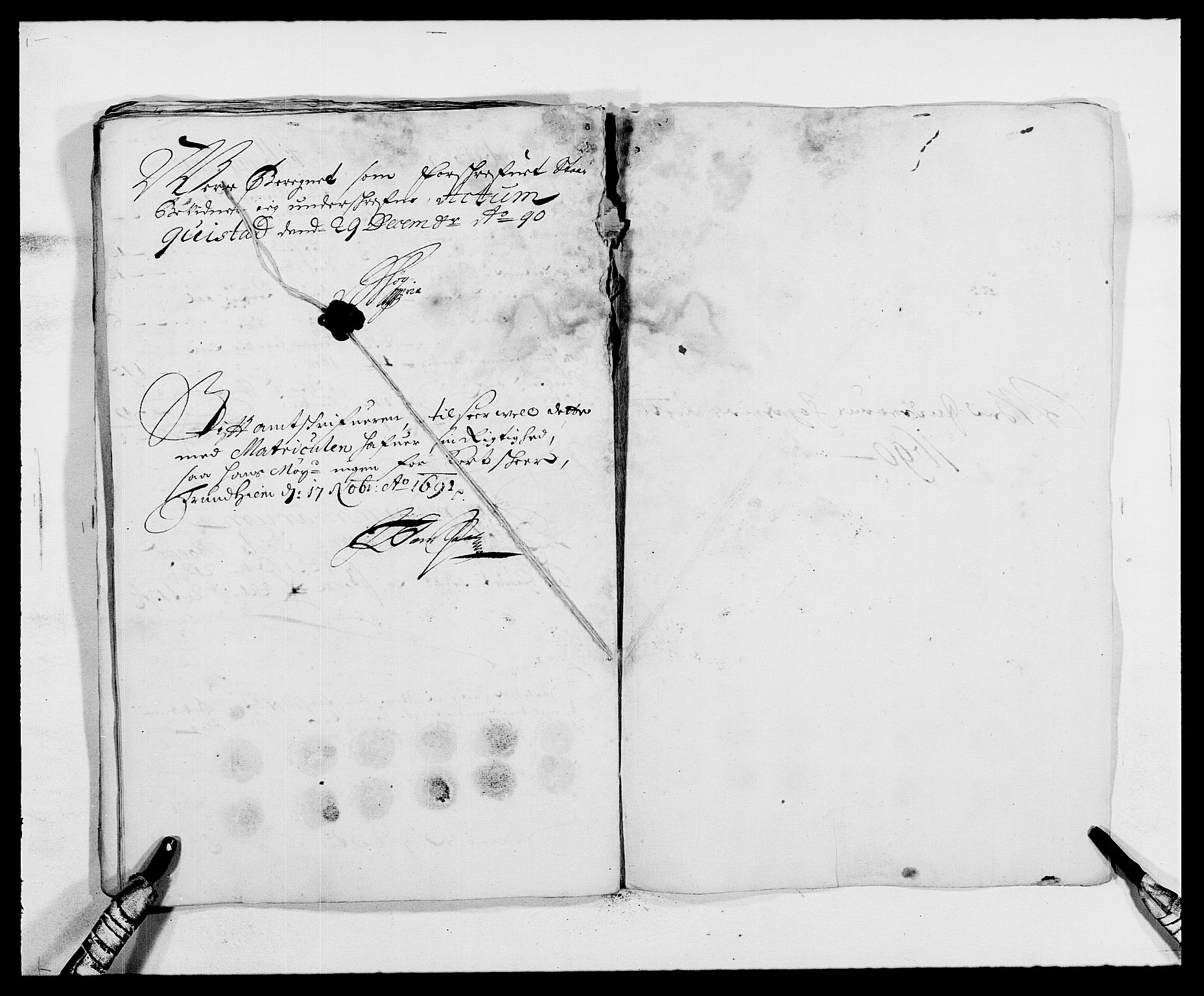 Rentekammeret inntil 1814, Reviderte regnskaper, Fogderegnskap, RA/EA-4092/R63/L4307: Fogderegnskap Inderøy, 1690-1691, p. 90
