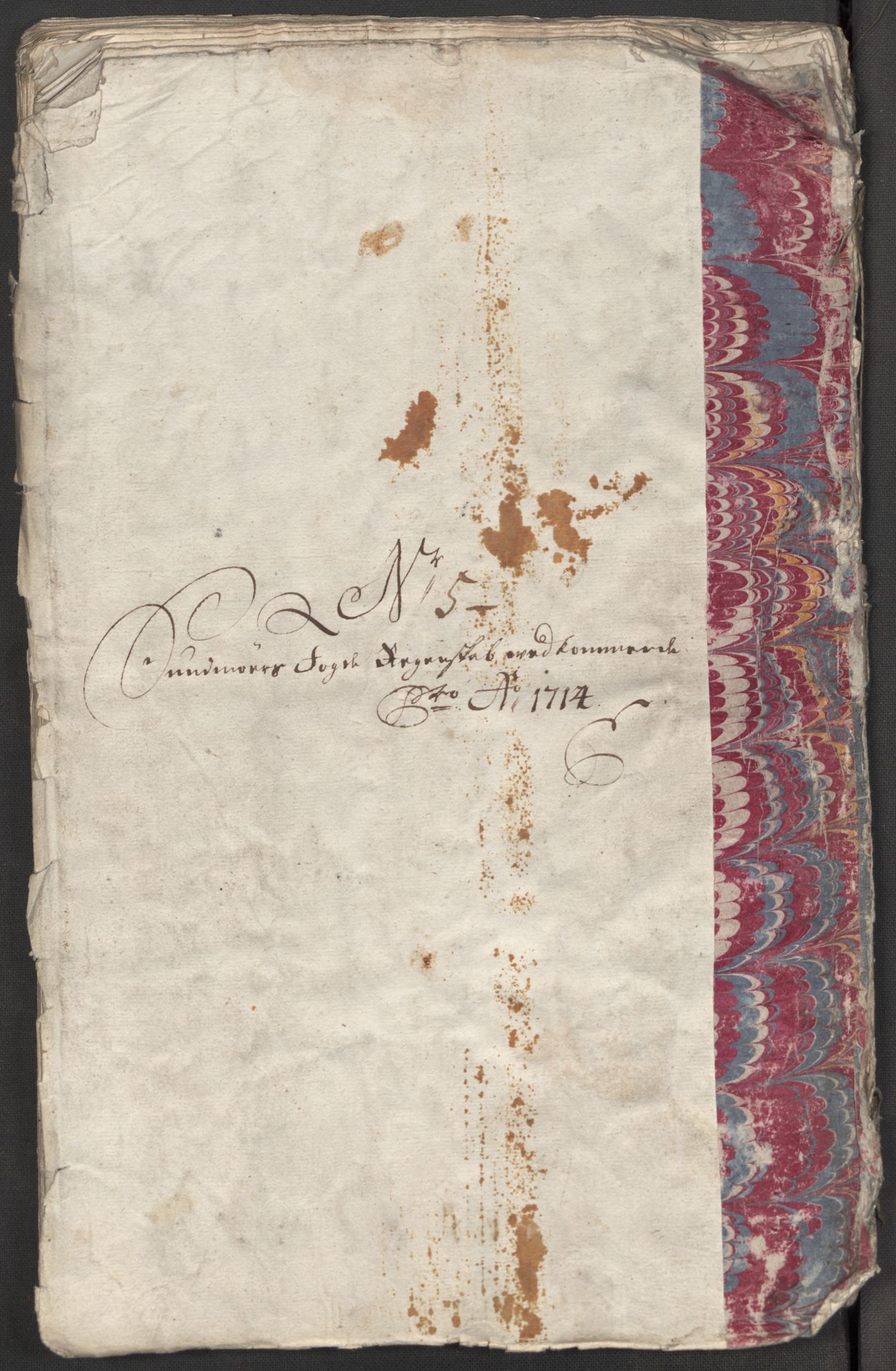 Rentekammeret inntil 1814, Reviderte regnskaper, Fogderegnskap, AV/RA-EA-4092/R54/L3566: Fogderegnskap Sunnmøre, 1714, p. 177