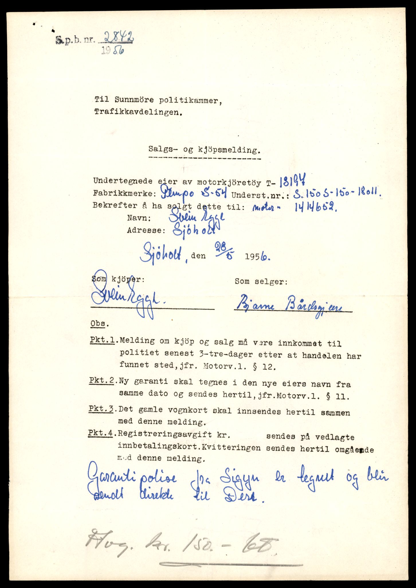 Møre og Romsdal vegkontor - Ålesund trafikkstasjon, AV/SAT-A-4099/F/Fe/L0038: Registreringskort for kjøretøy T 13180 - T 13360, 1927-1998, p. 277