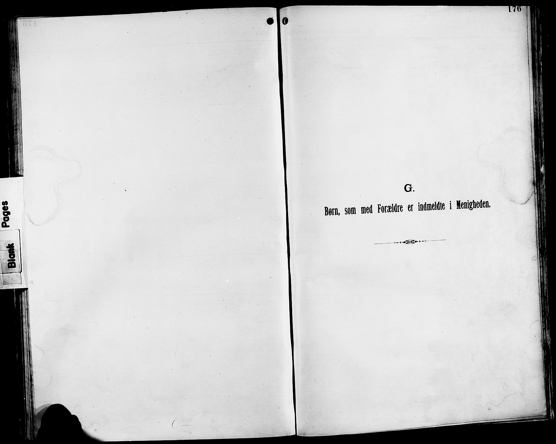 Pa 0160 - Vennenes Samfunn, Stavanger, SAST/A-100269/F/Fb/L0001: Dissenter register no. 1, 1860-1897, p. 176