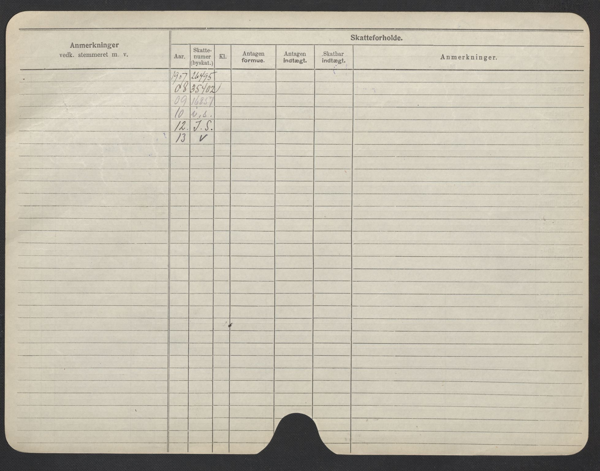 Oslo folkeregister, Registerkort, AV/SAO-A-11715/F/Fa/Fac/L0020: Kvinner, 1906-1914, p. 550b