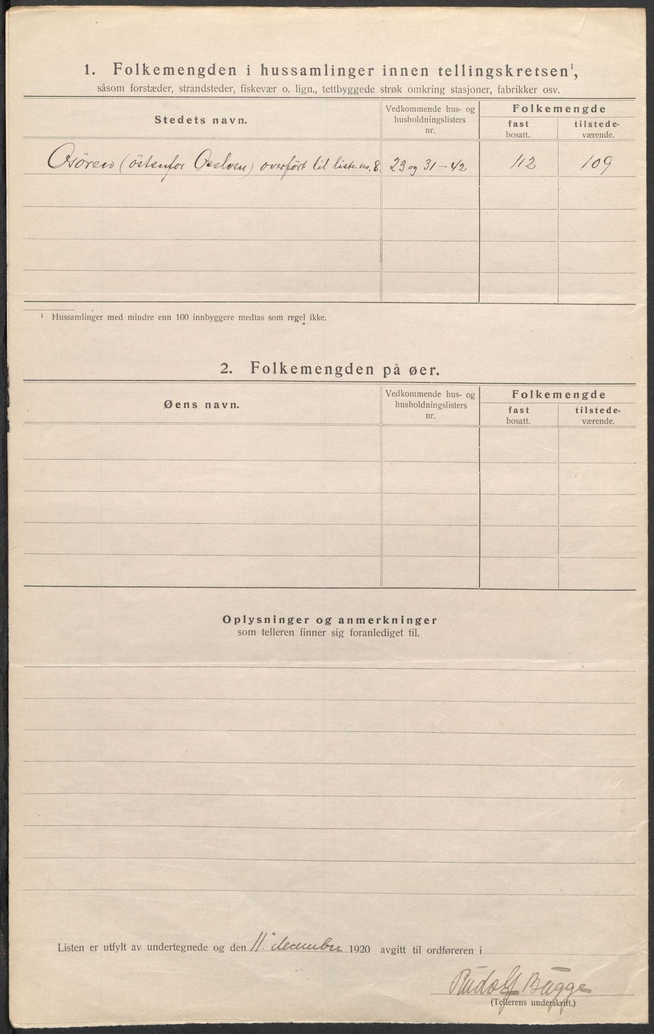 SAB, 1920 census for Os, 1920, p. 31