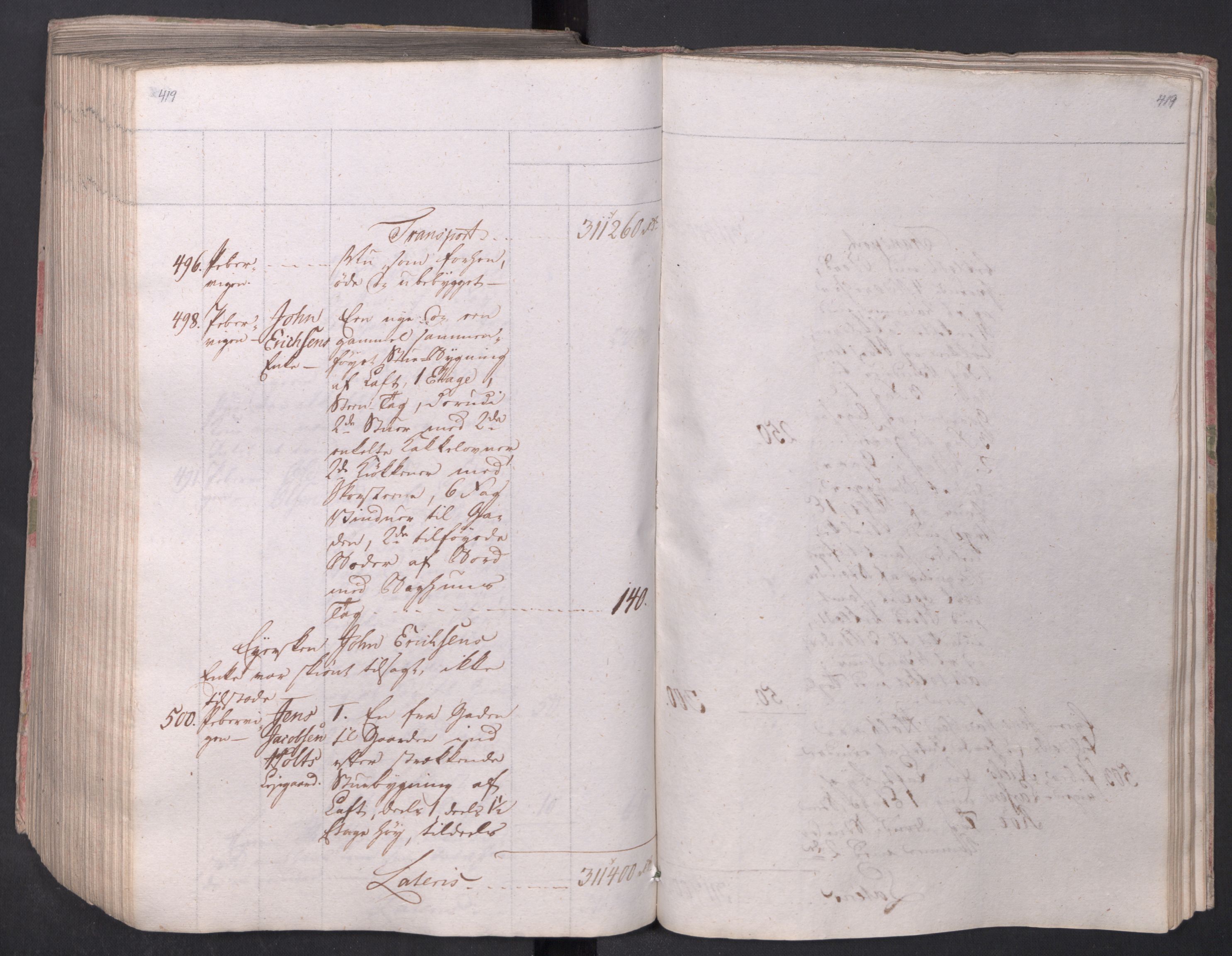 Kristiania stiftamt, AV/SAO-A-10386/I/Ia/L0015: Branntakster, 1797, p. 419
