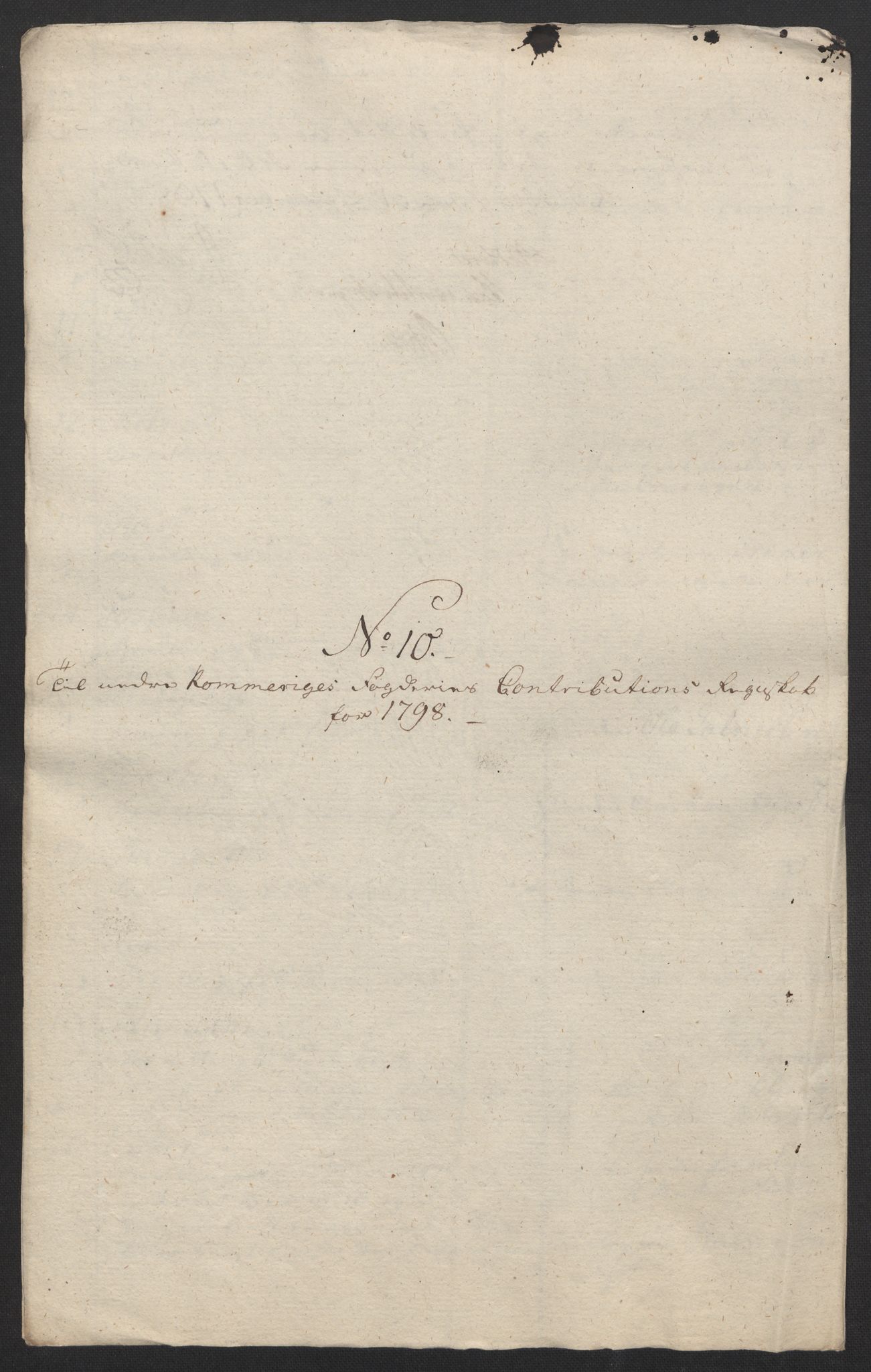 Rentekammeret inntil 1814, Reviderte regnskaper, Fogderegnskap, AV/RA-EA-4092/R11/L0674: Fogderegnskap Nedre Romerike, 1798, p. 97