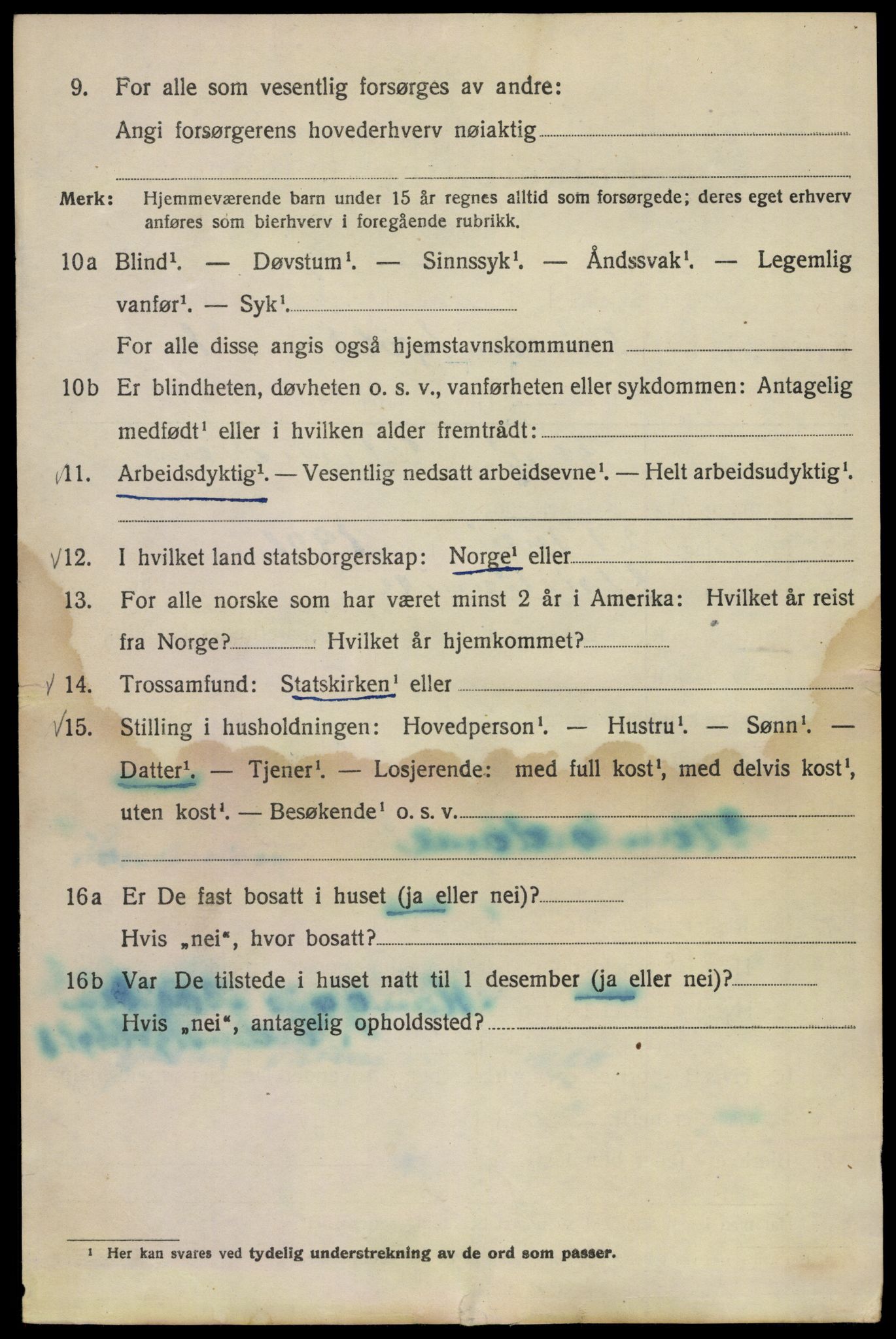 SAO, 1920 census for Kristiania, 1920, p. 367952