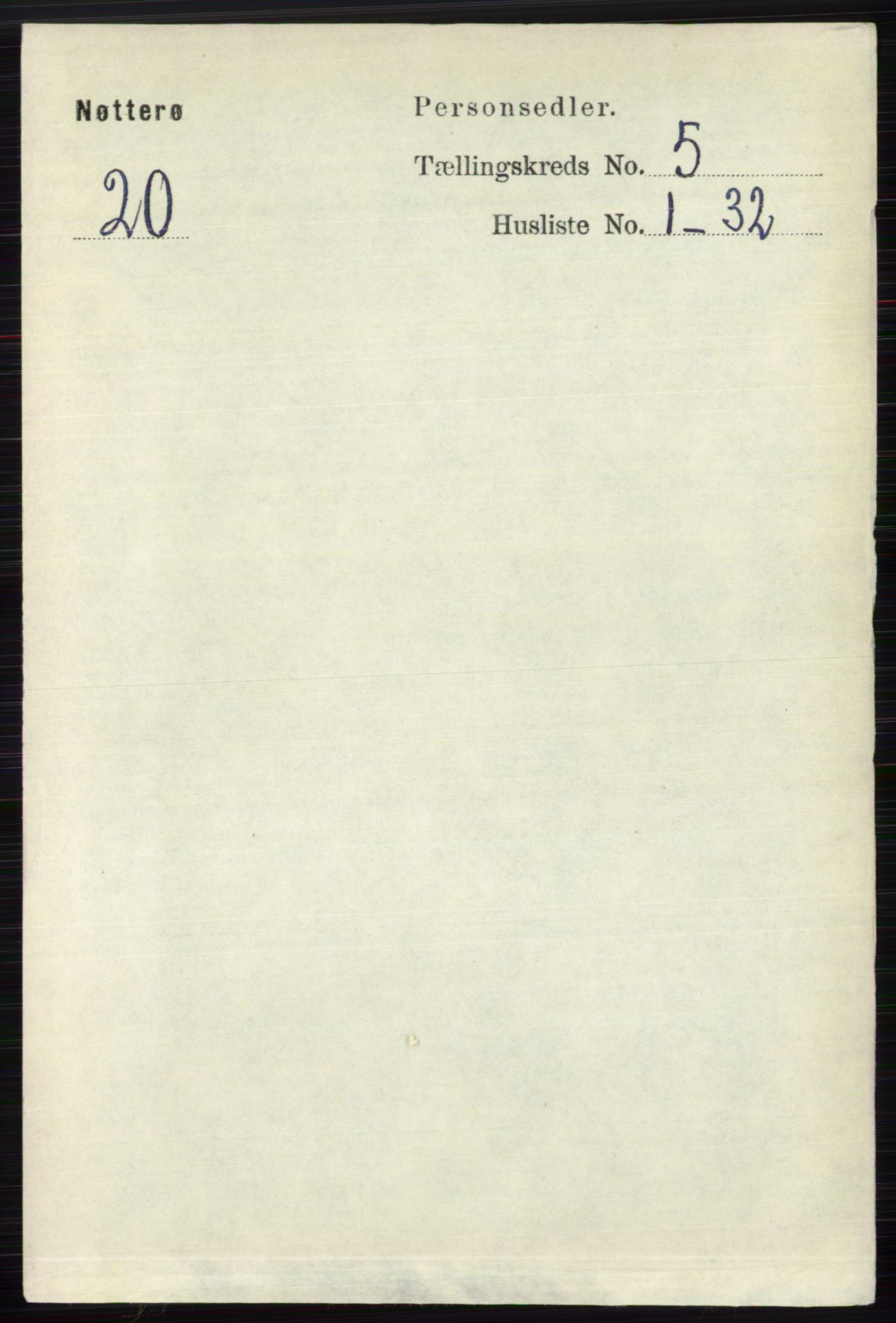 RA, 1891 census for 0722 Nøtterøy, 1891, p. 2548