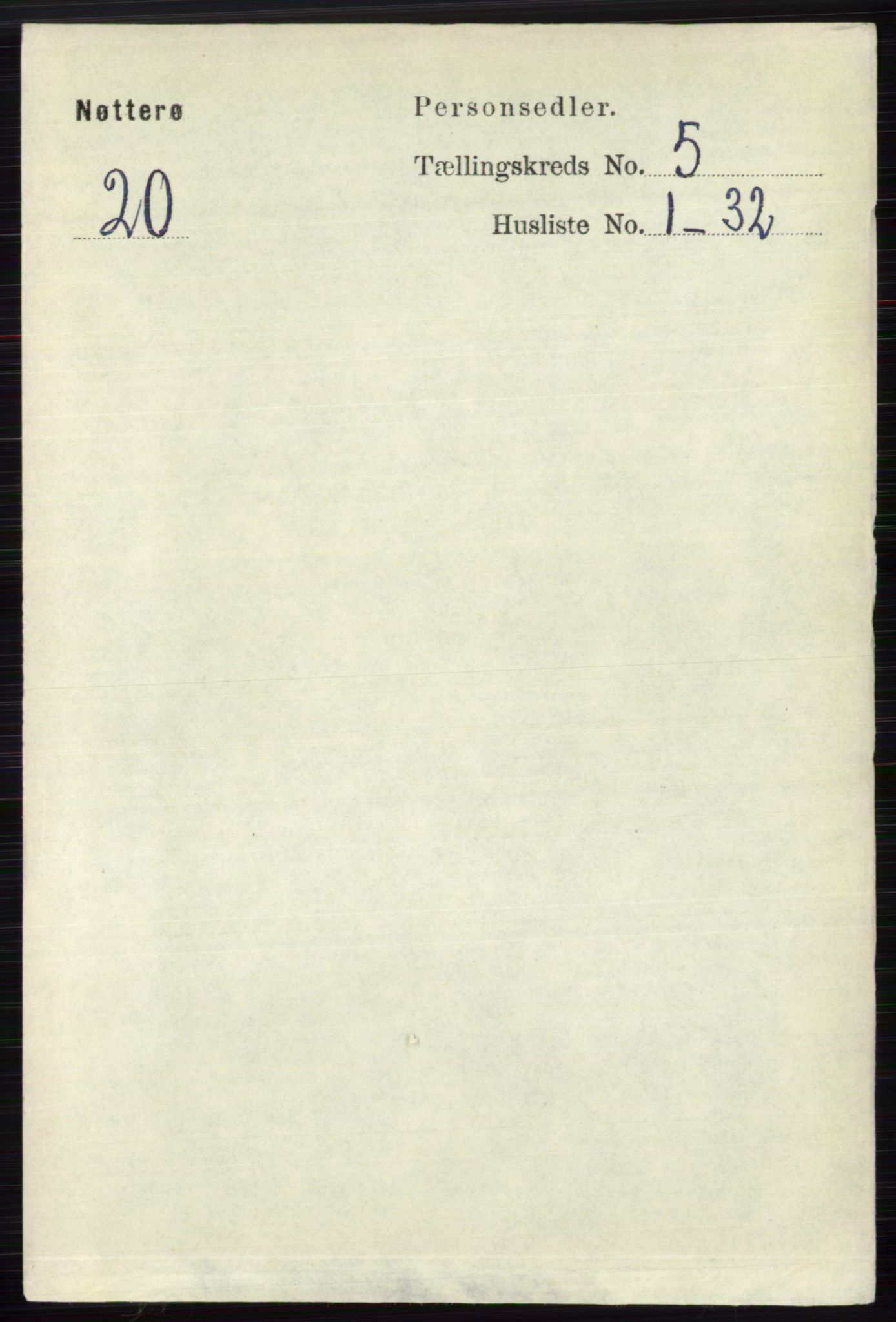 RA, 1891 census for 0722 Nøtterøy, 1891, p. 2548