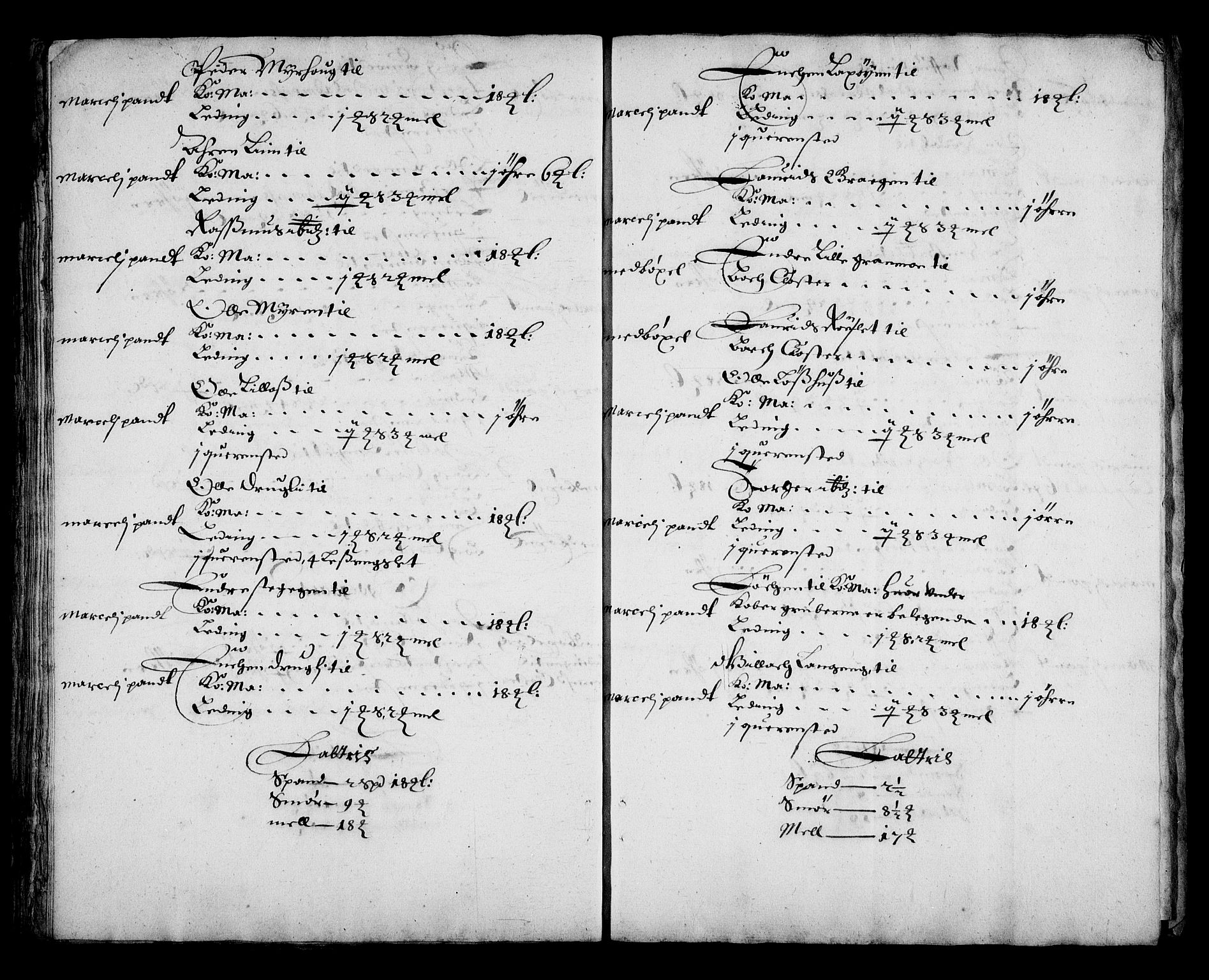 Rentekammeret inntil 1814, Realistisk ordnet avdeling, AV/RA-EA-4070/N/Na/L0002/0003: [XI g]: Trondheims stifts jordebøker: / Orkdal fogderi, 1664