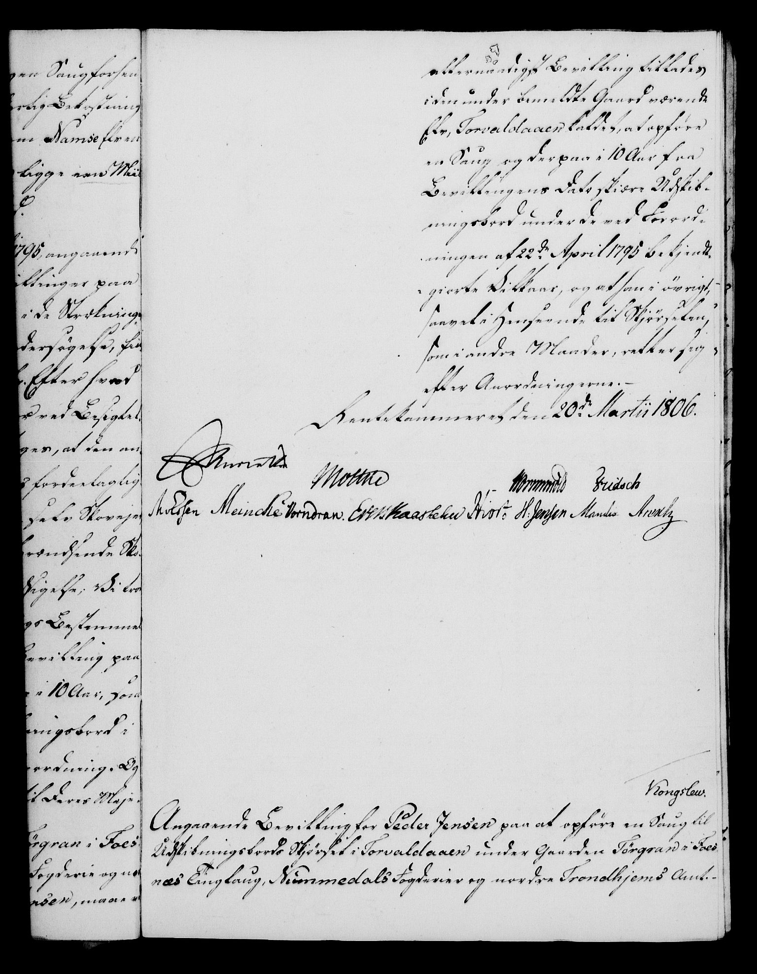 Rentekammeret, Kammerkanselliet, RA/EA-3111/G/Gf/Gfa/L0088: Norsk relasjons- og resolusjonsprotokoll (merket RK 52.88), 1806, p. 211