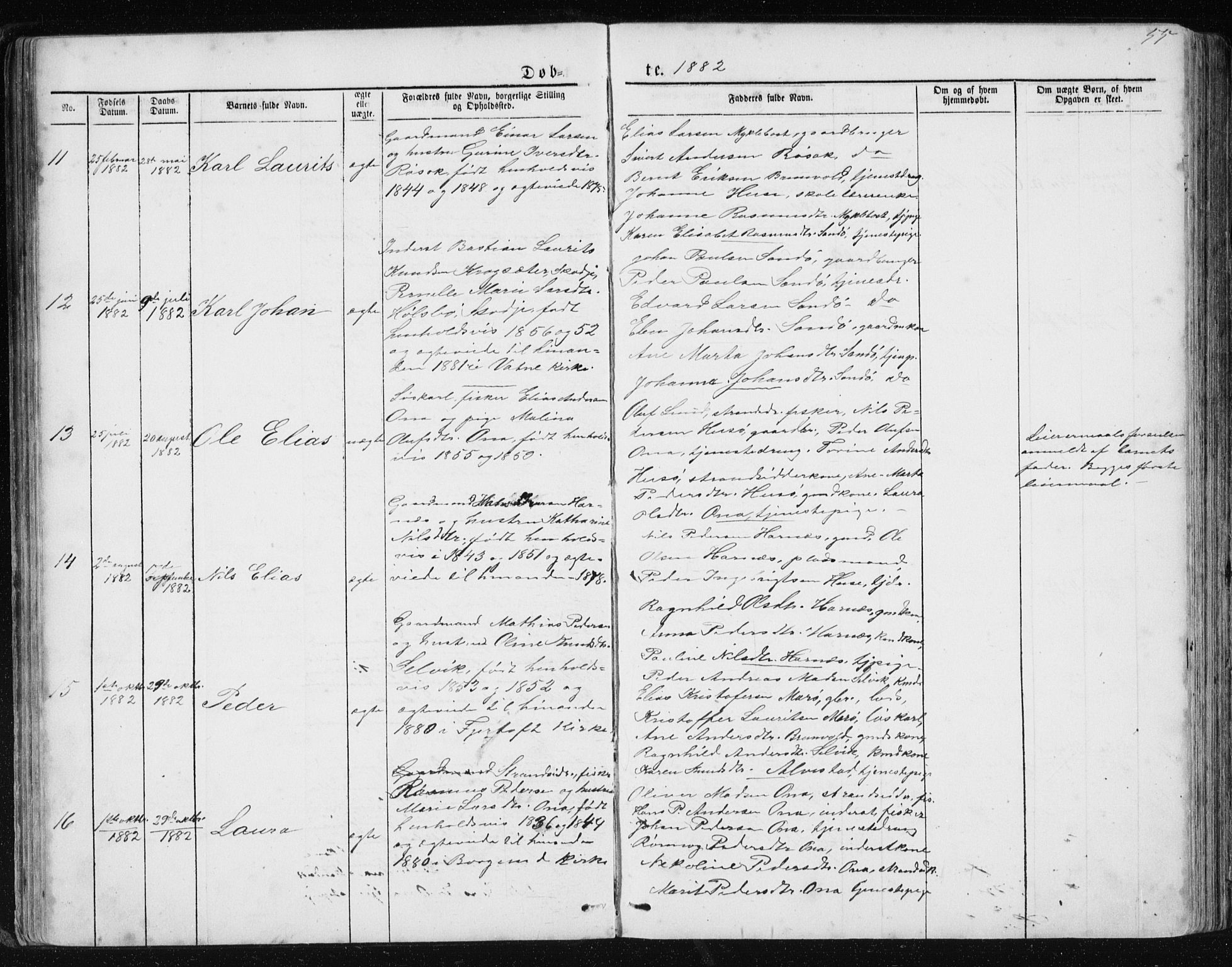 Ministerialprotokoller, klokkerbøker og fødselsregistre - Møre og Romsdal, AV/SAT-A-1454/561/L0732: Parish register (copy) no. 561C02, 1867-1900, p. 55