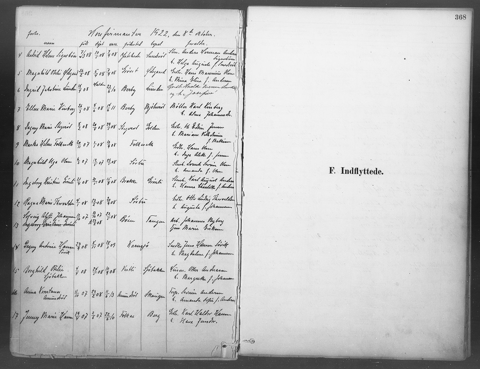 Idd prestekontor Kirkebøker, AV/SAO-A-10911/F/Fb/L0002: Parish register (official) no. II 2, 1882-1923, p. 368