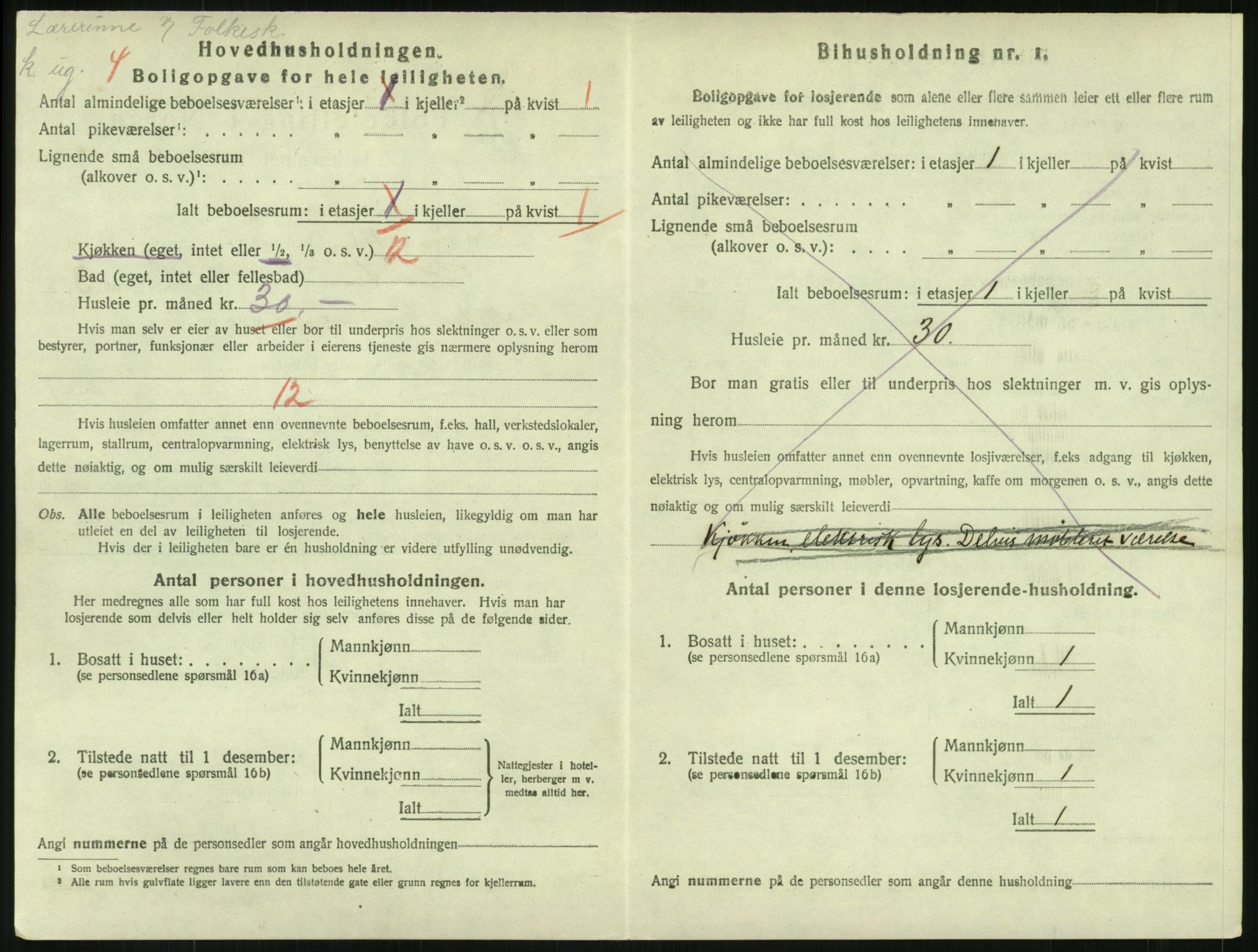 SAKO, 1920 census for Horten, 1920, p. 4536