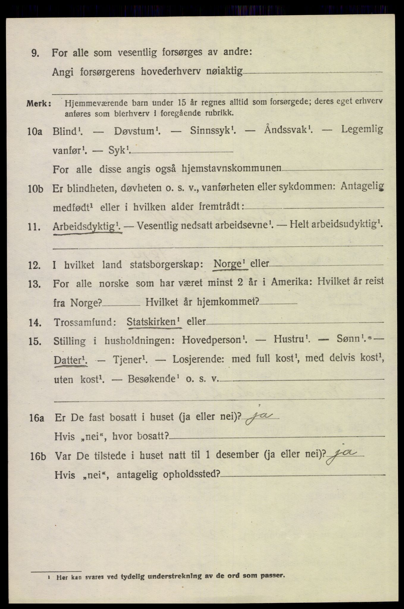 SAH, 1920 census for Åmot, 1920, p. 2106