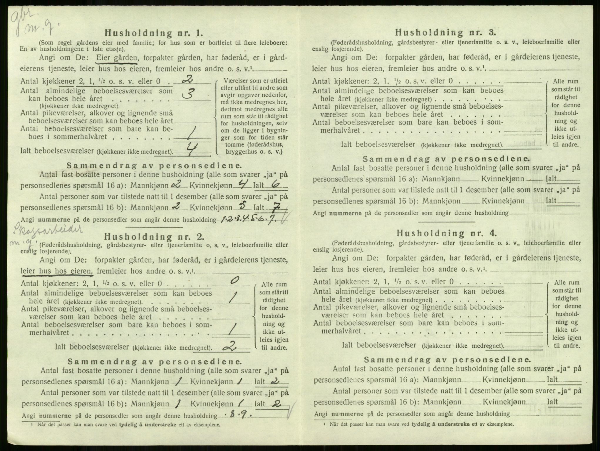 SAKO, 1920 census for Andebu, 1920, p. 787