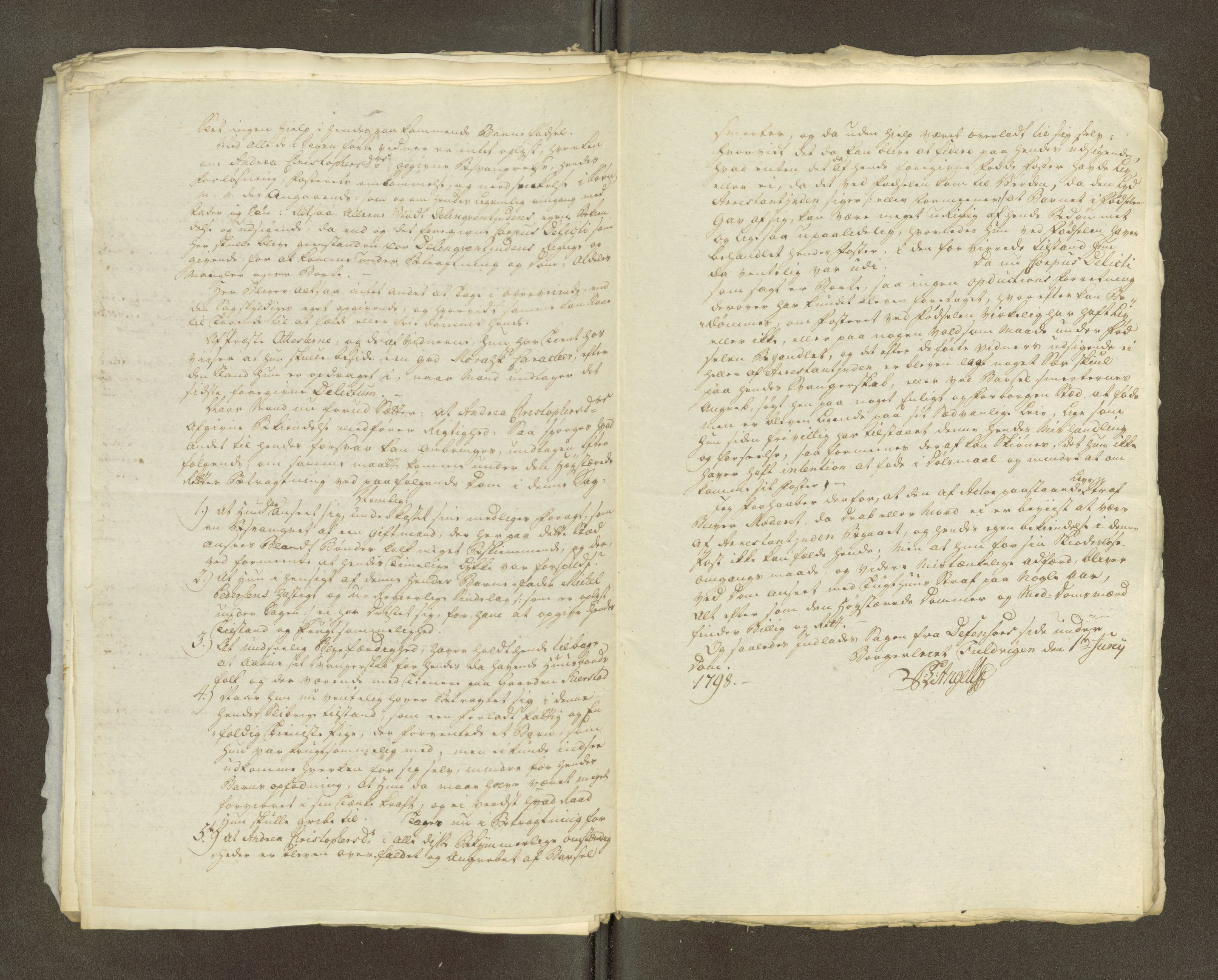 Namdal sorenskriveri, SAT/A-4133/1/1/1O/1Oa/L0007: Sivile og offentlige saker, 1798, p. 23