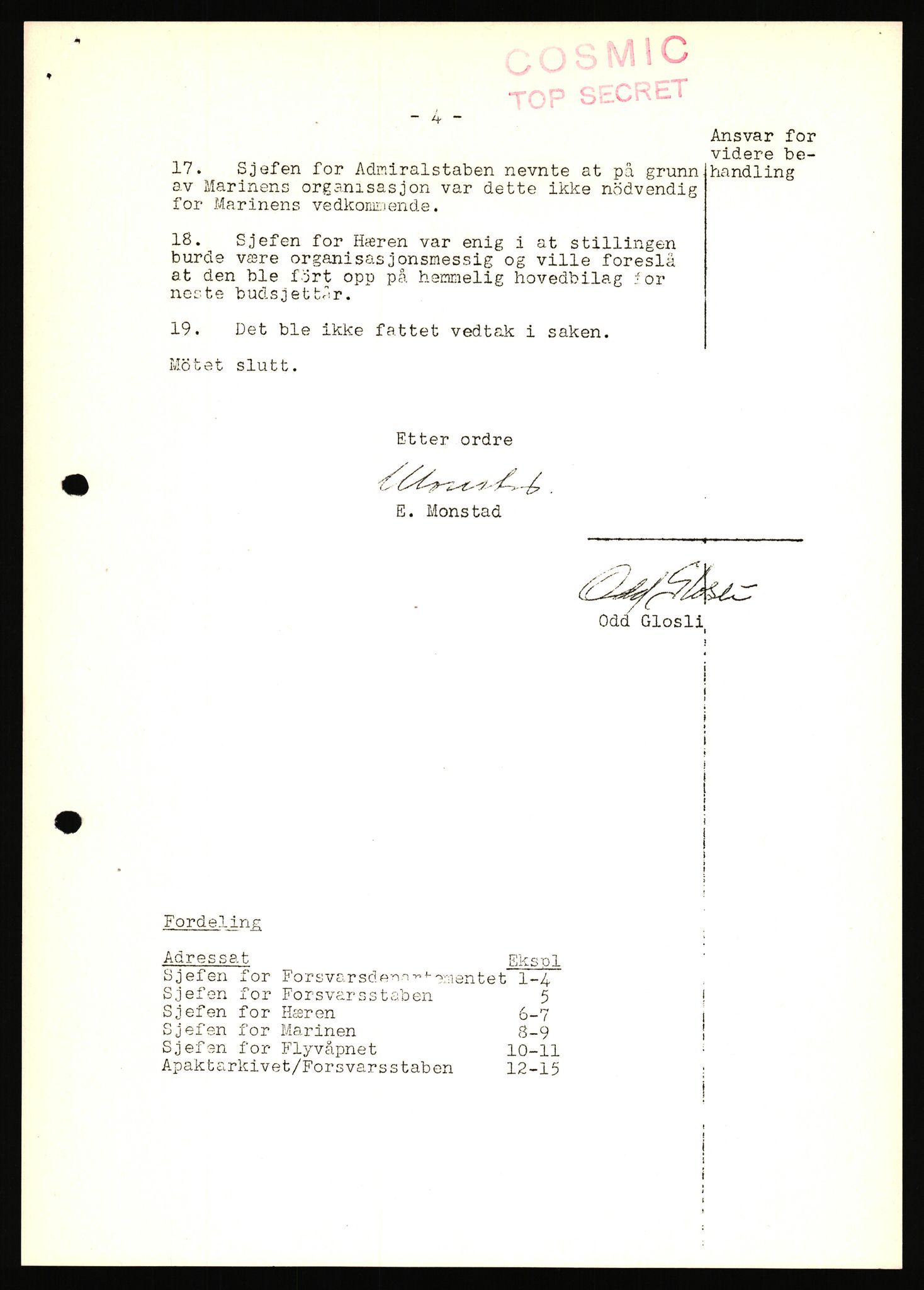 Forsvaret, Den sentrale sjefsnemnd, AV/RA-RAFA-6733, 1953-1956, p. 16