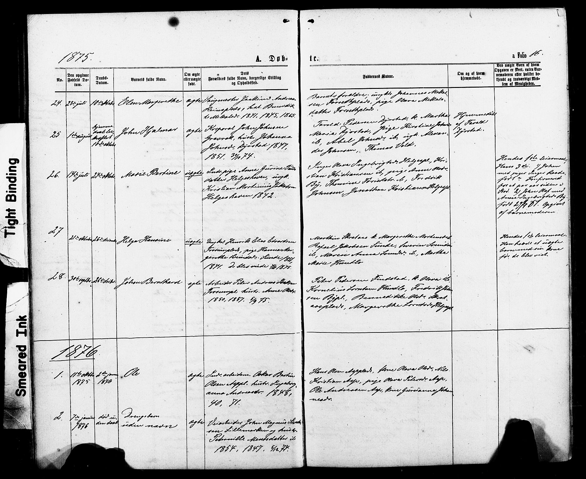 Ministerialprotokoller, klokkerbøker og fødselsregistre - Nord-Trøndelag, SAT/A-1458/740/L0380: Parish register (copy) no. 740C01, 1868-1902, p. 16