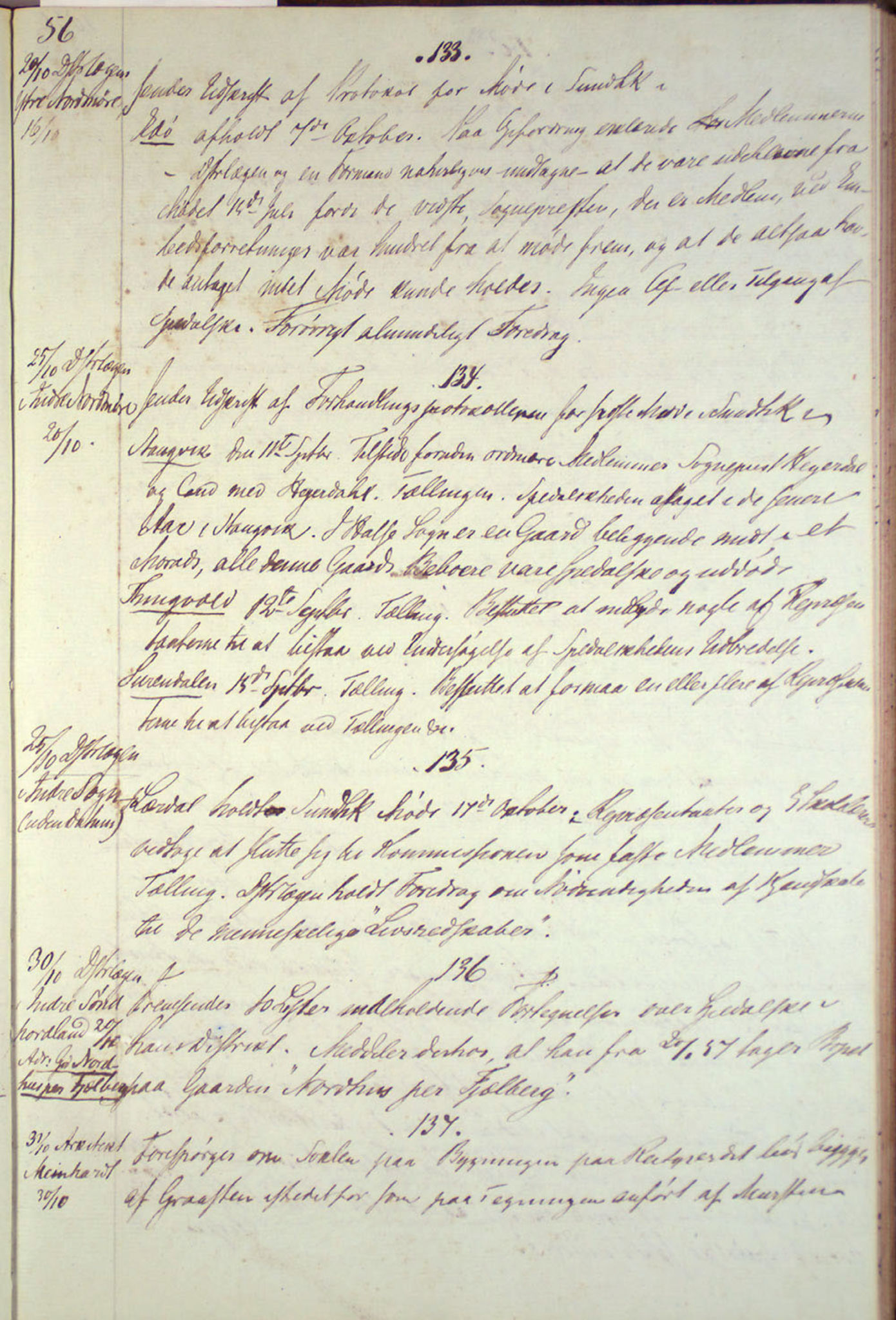 Lepraarkiver - Overlegen for den spedalske sykdom, AV/SAB-A-61001/B.c/L0001: Journal, 1854-1859, p. 59