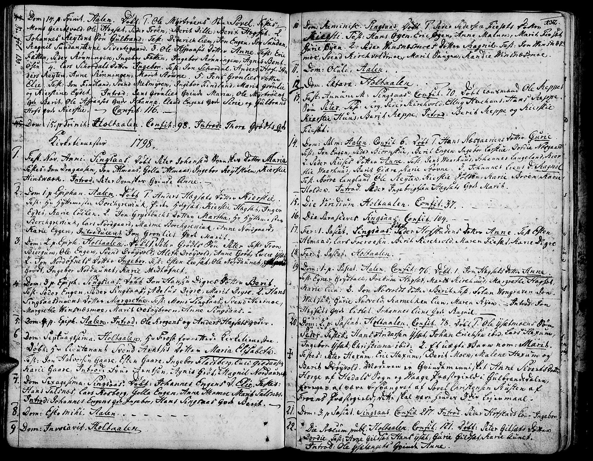 Ministerialprotokoller, klokkerbøker og fødselsregistre - Sør-Trøndelag, SAT/A-1456/685/L0952: Parish register (official) no. 685A01, 1745-1804, p. 132