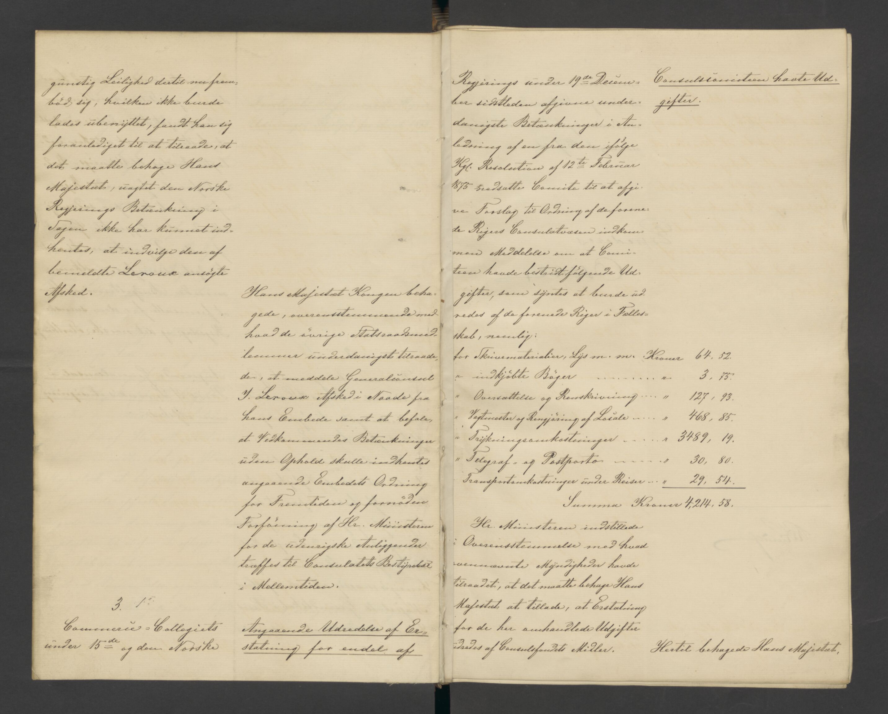 Statsrådssekretariatet, AV/RA-S-1001/A/Ab/L0129: Kgl. res. nr. 1-1311, 1. halvår, 1877