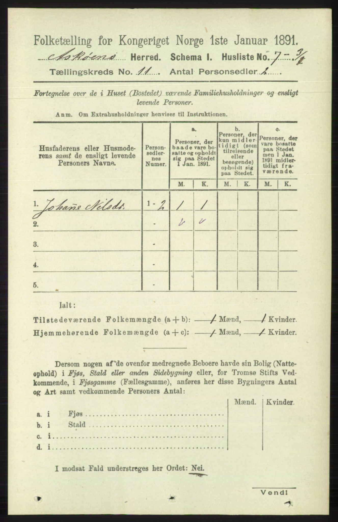 RA, 1891 census for 1247 Askøy, 1891, p. 7210