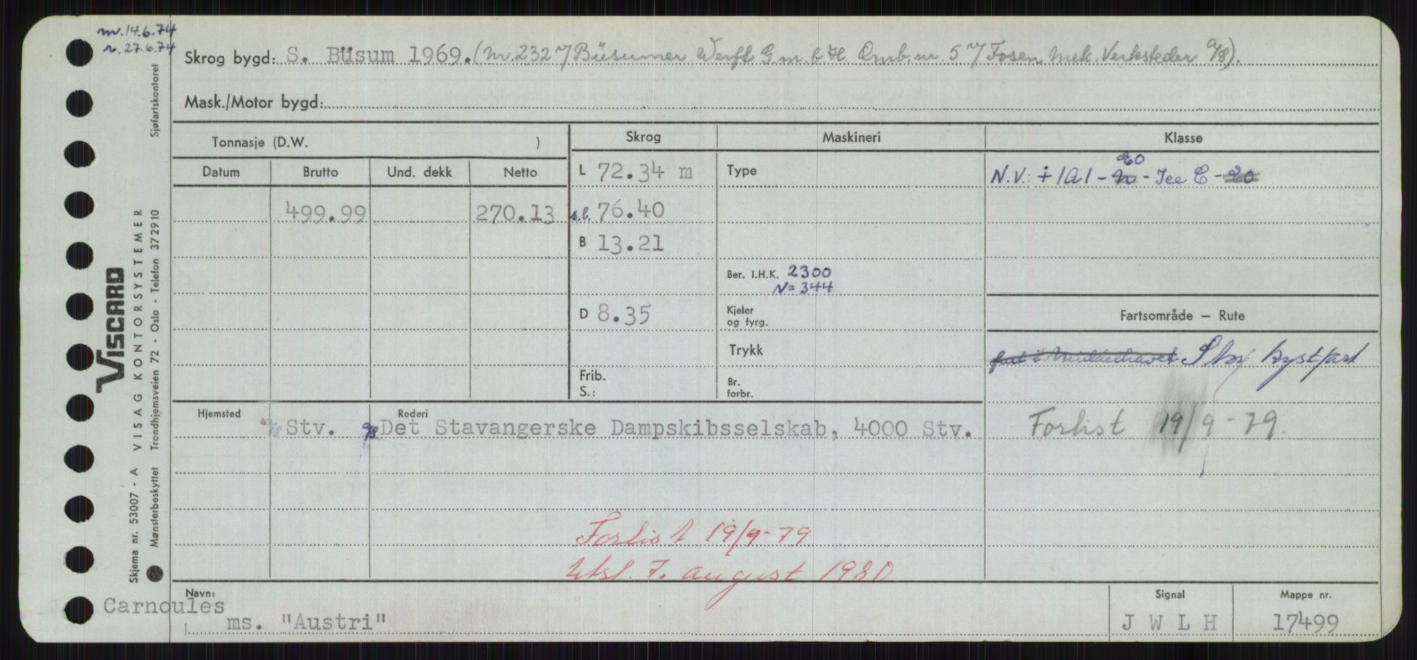 Sjøfartsdirektoratet med forløpere, Skipsmålingen, RA/S-1627/H/Hd/L0002: Fartøy, Apa-Axe, p. 487