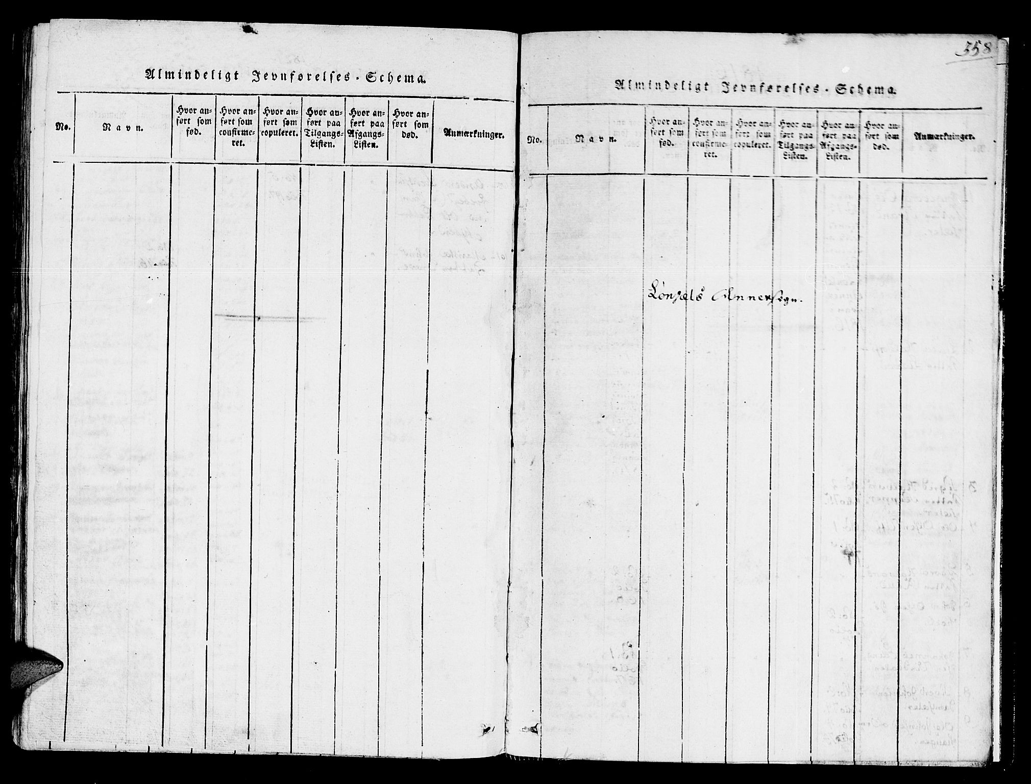 Ministerialprotokoller, klokkerbøker og fødselsregistre - Sør-Trøndelag, SAT/A-1456/678/L0896: Parish register (official) no. 678A05 /2, 1816-1821, p. 358