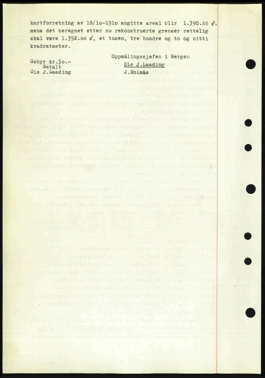 Byfogd og Byskriver i Bergen, AV/SAB-A-3401/03/03Bc/L0034: Mortgage book no. A27-28, 1950-1950, Diary no: : 8729/1950