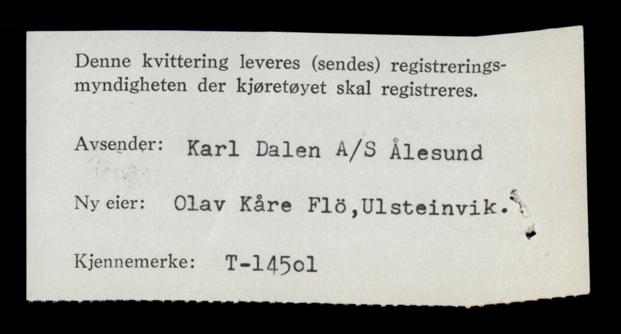 Møre og Romsdal vegkontor - Ålesund trafikkstasjon, AV/SAT-A-4099/F/Fe/L0046: Registreringskort for kjøretøy T 14445 - T 14579, 1927-1998