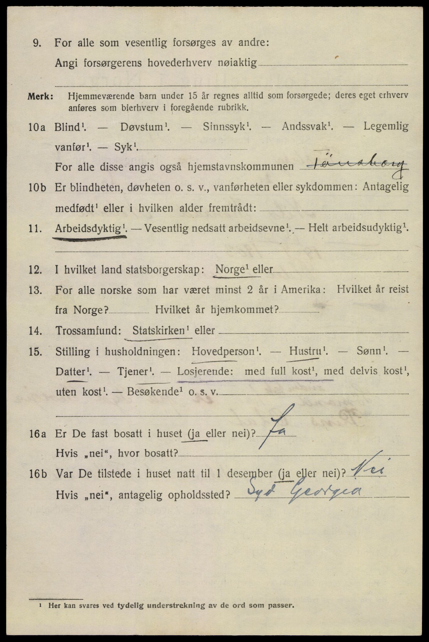 SAKO, 1920 census for Tønsberg, 1920, p. 13776