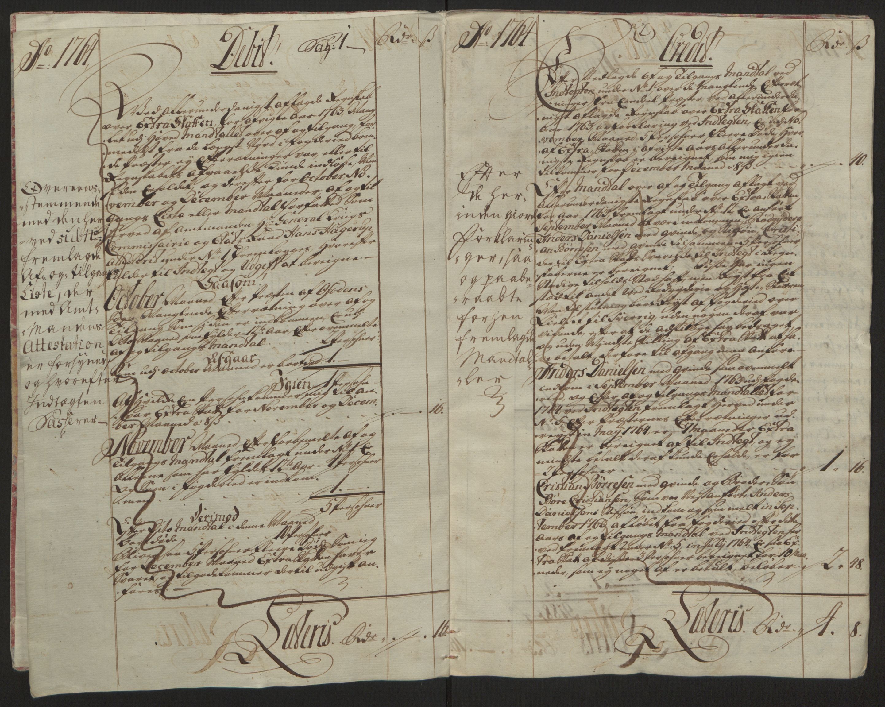 Rentekammeret inntil 1814, Reviderte regnskaper, Fogderegnskap, RA/EA-4092/R66/L4670: Ekstraskatten Salten, 1762-1764, p. 167