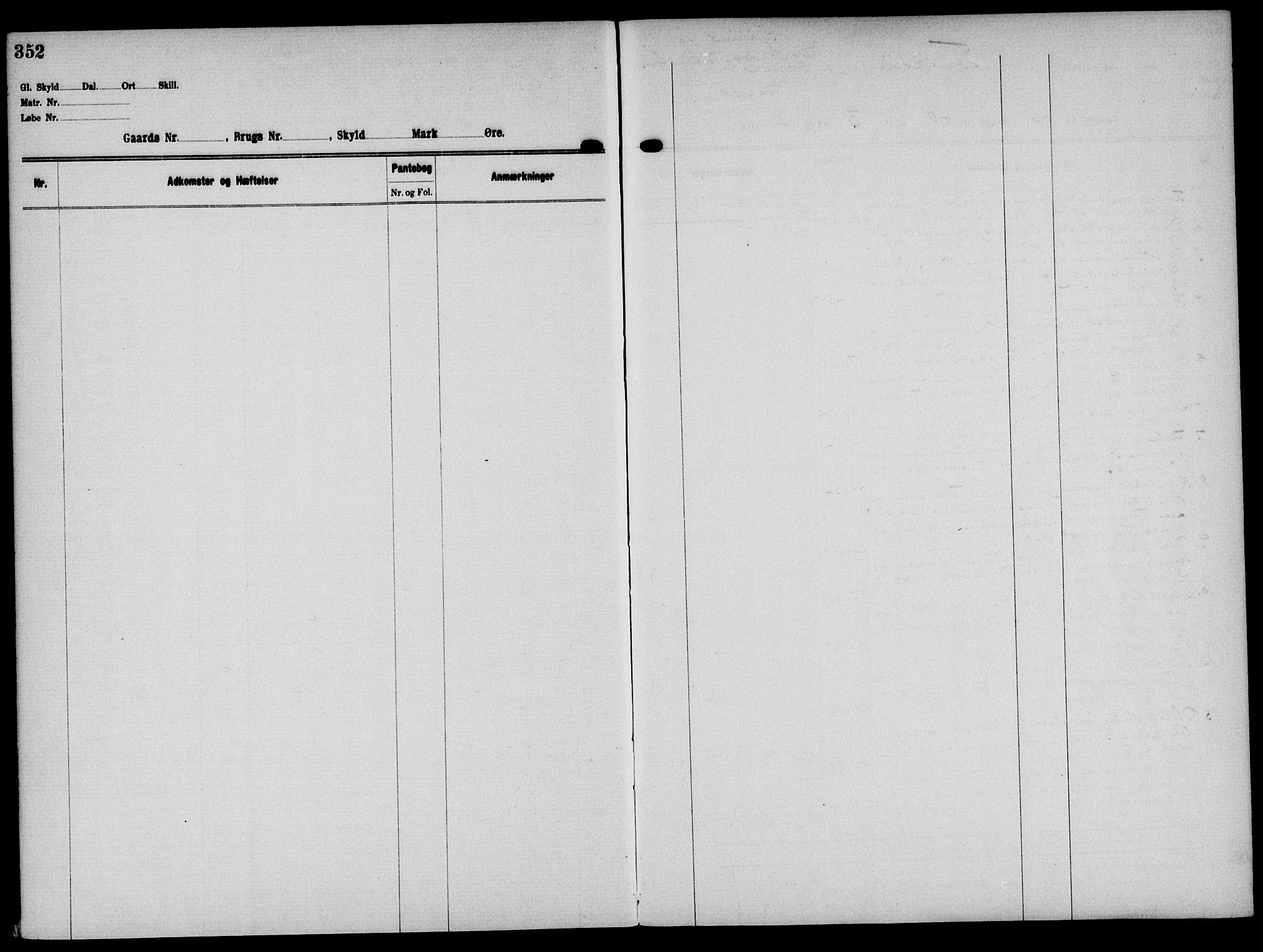 Solør tingrett, AV/SAH-TING-008/H/Ha/Hak/L0005: Mortgage register no. V, 1900-1935, p. 352