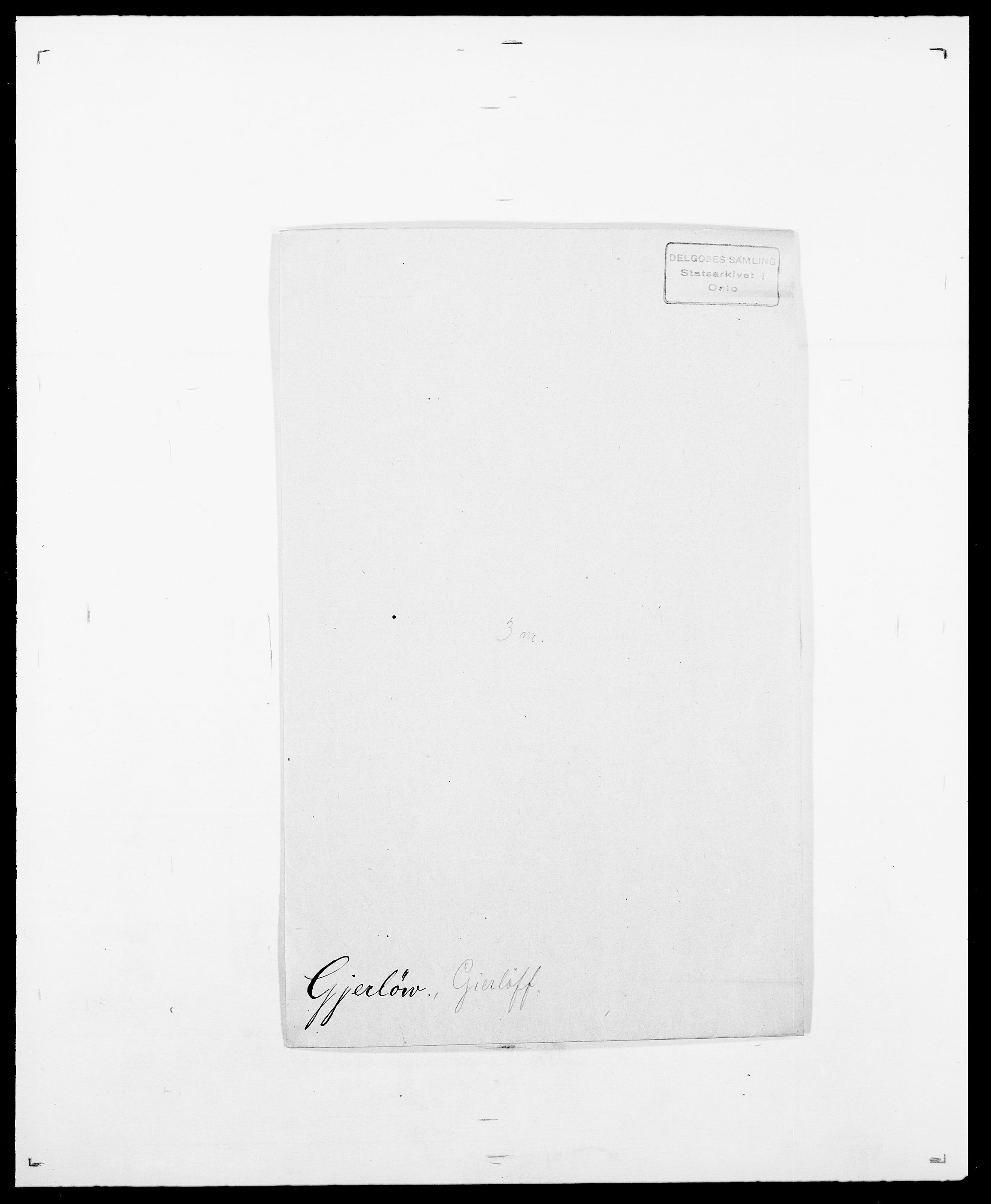 Delgobe, Charles Antoine - samling, SAO/PAO-0038/D/Da/L0014: Giebdhausen - Grip, p. 138