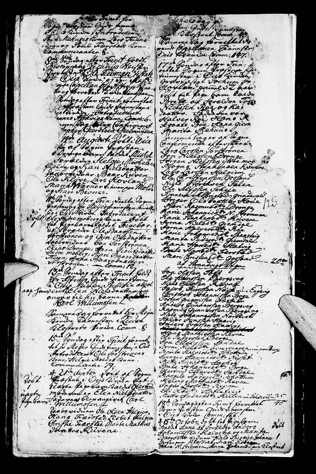 Os sokneprestembete, SAB/A-99929: Parish register (official) no. A 2, 1723-1758, p. 125