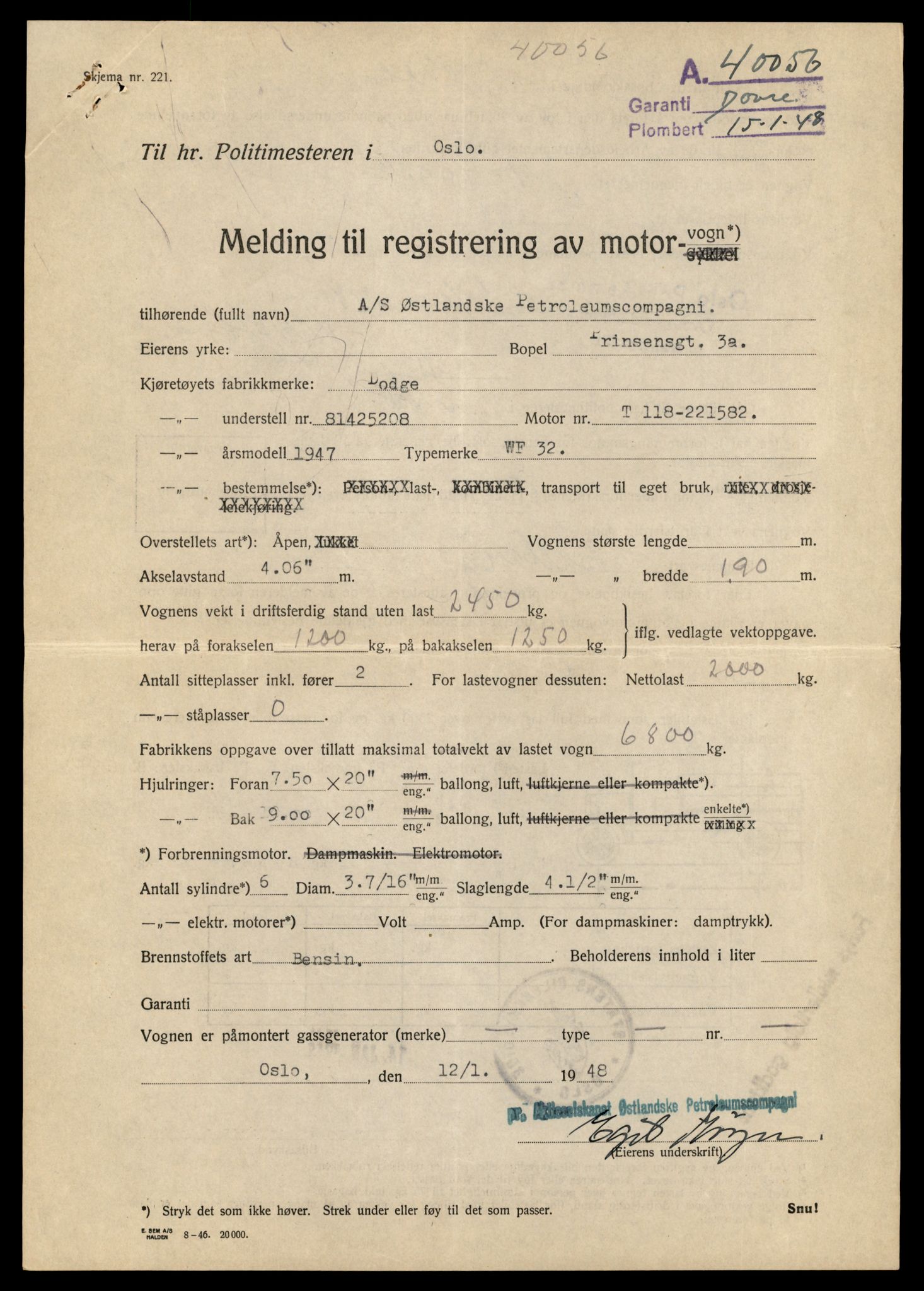 Møre og Romsdal vegkontor - Ålesund trafikkstasjon, AV/SAT-A-4099/F/Fe/L0035: Registreringskort for kjøretøy T 12653 - T 12829, 1927-1998, p. 1136