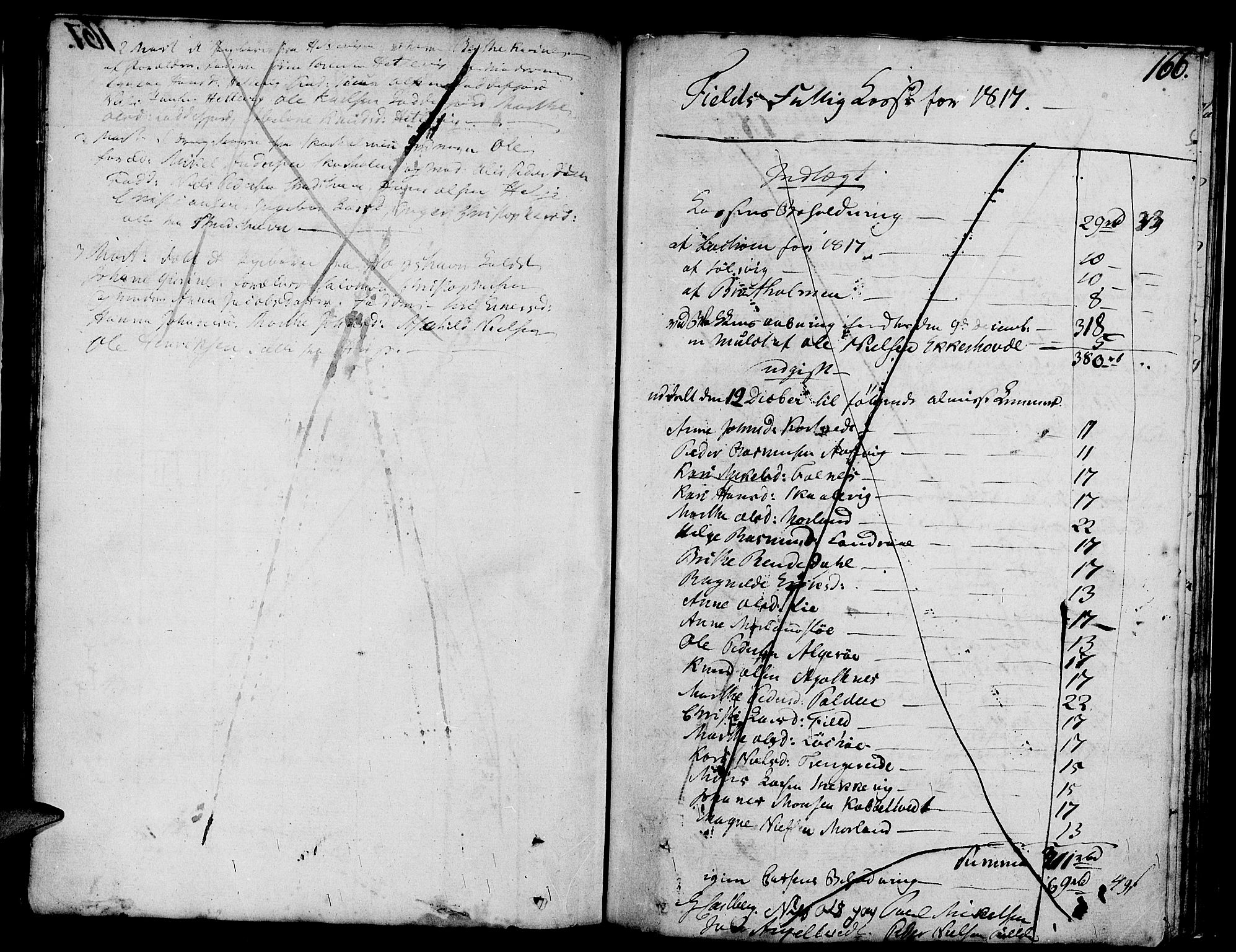 Askøy Sokneprestembete, AV/SAB-A-74101/H/Ha/Haa/Haaa/L0002: Parish register (official) no. A 2, 1801-1818, p. 166