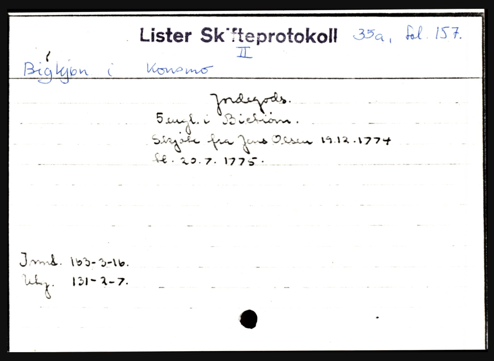 Lister sorenskriveri, AV/SAK-1221-0003/H, p. 1449