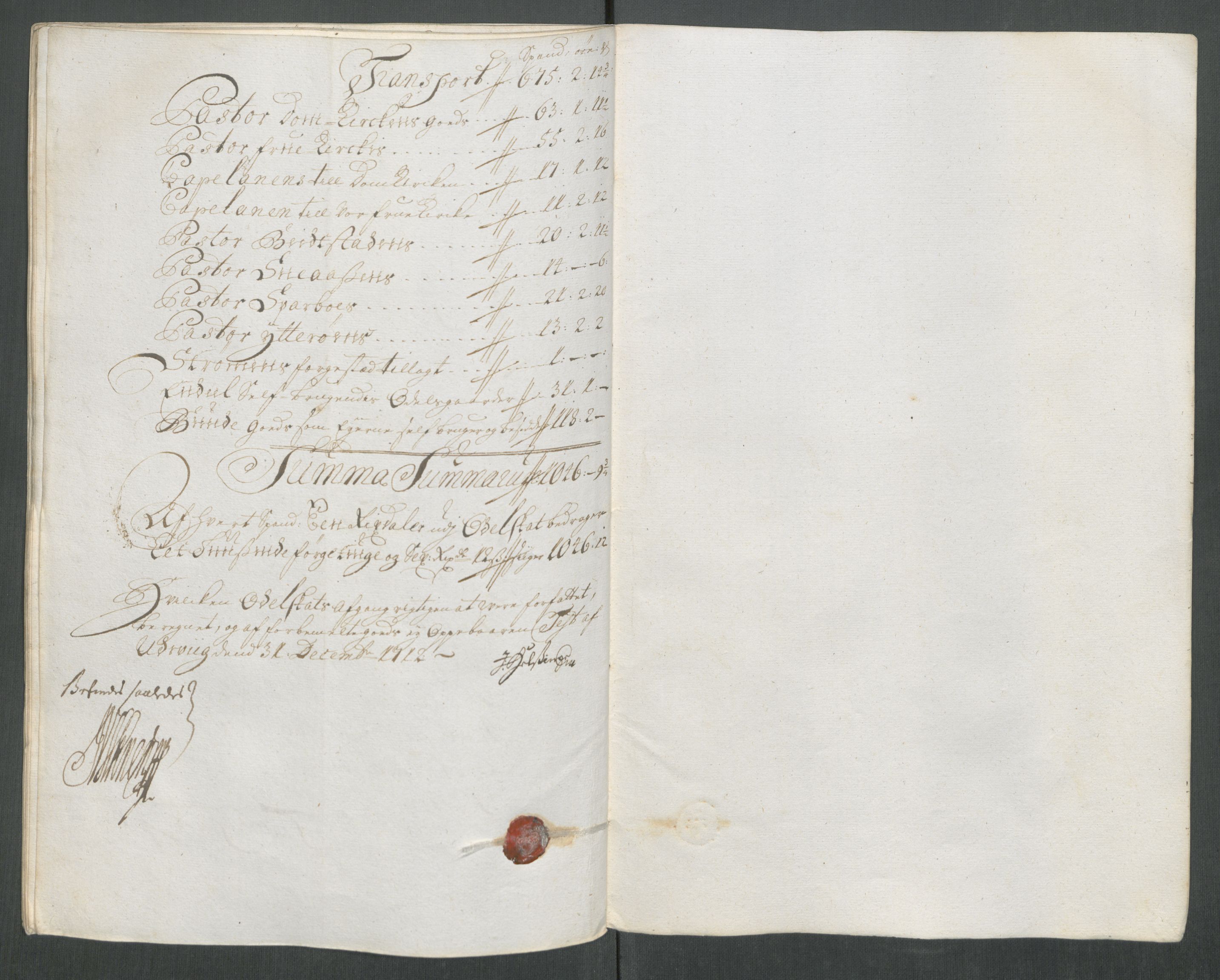 Rentekammeret inntil 1814, Reviderte regnskaper, Fogderegnskap, AV/RA-EA-4092/R63/L4320: Fogderegnskap Inderøy, 1712, p. 321