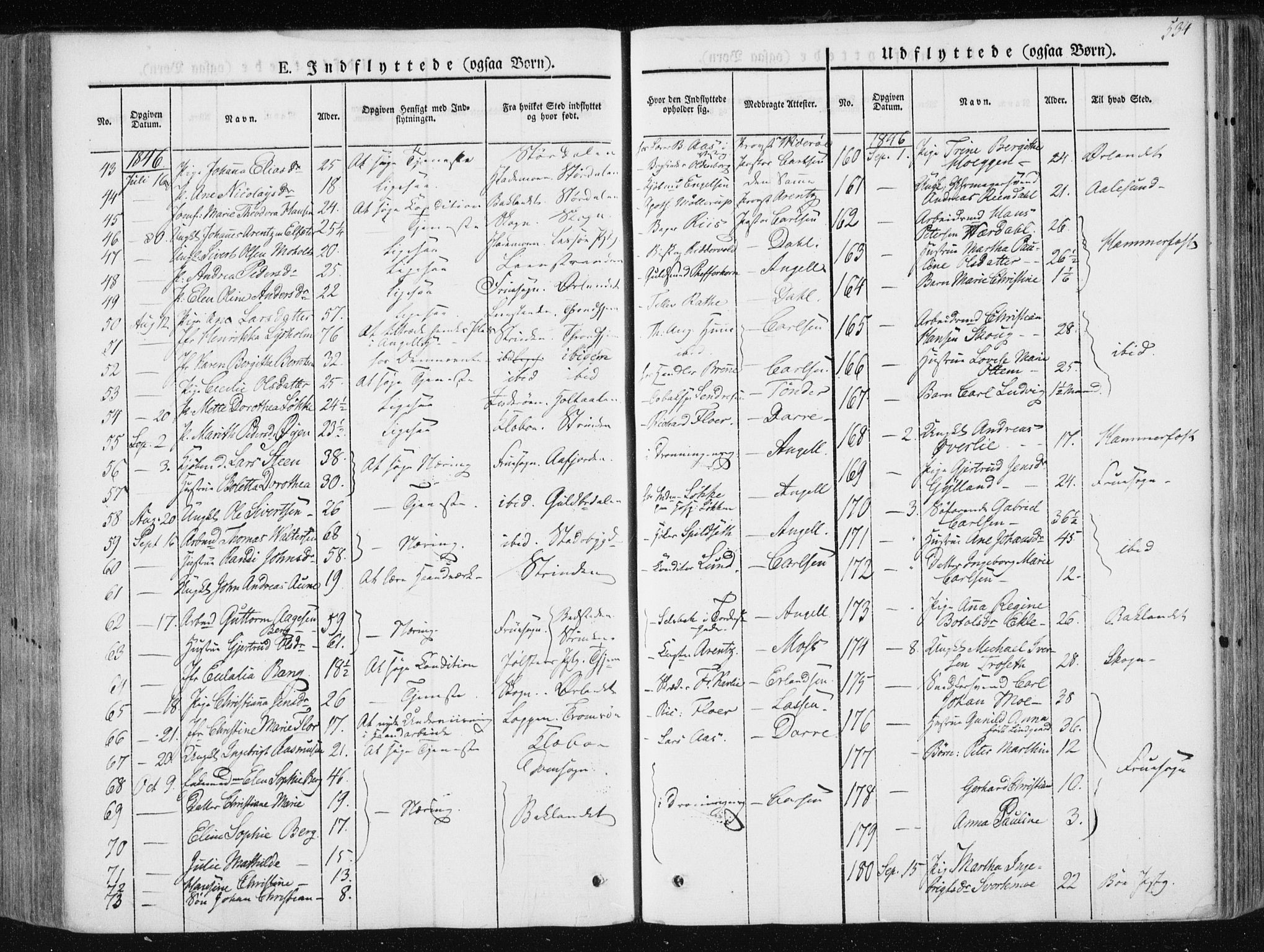 Ministerialprotokoller, klokkerbøker og fødselsregistre - Sør-Trøndelag, AV/SAT-A-1456/601/L0049: Parish register (official) no. 601A17, 1839-1847, p. 534