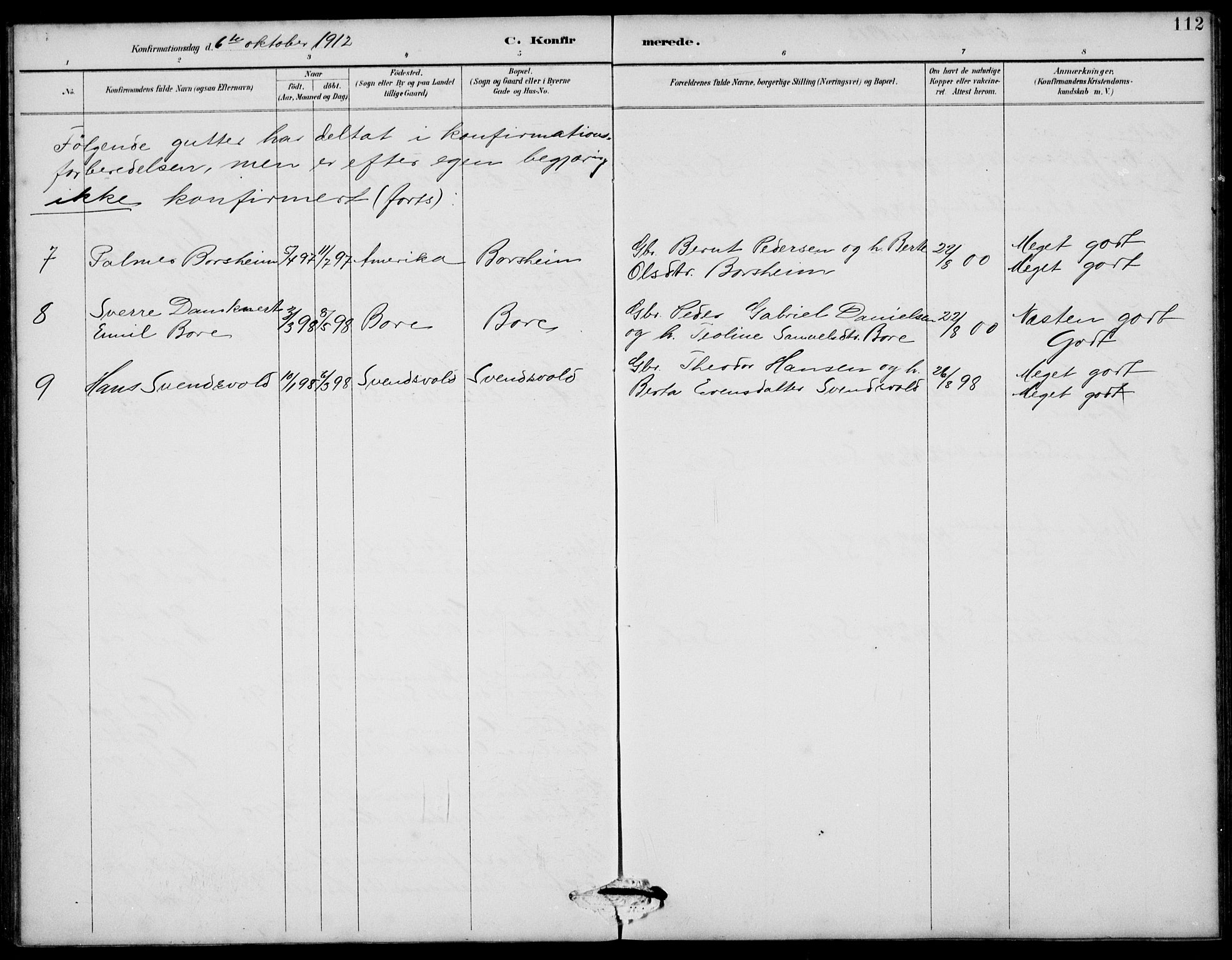 Klepp sokneprestkontor, AV/SAST-A-101803/001/3/30BB/L0006: Parish register (copy) no. B 6, 1889-1936, p. 112