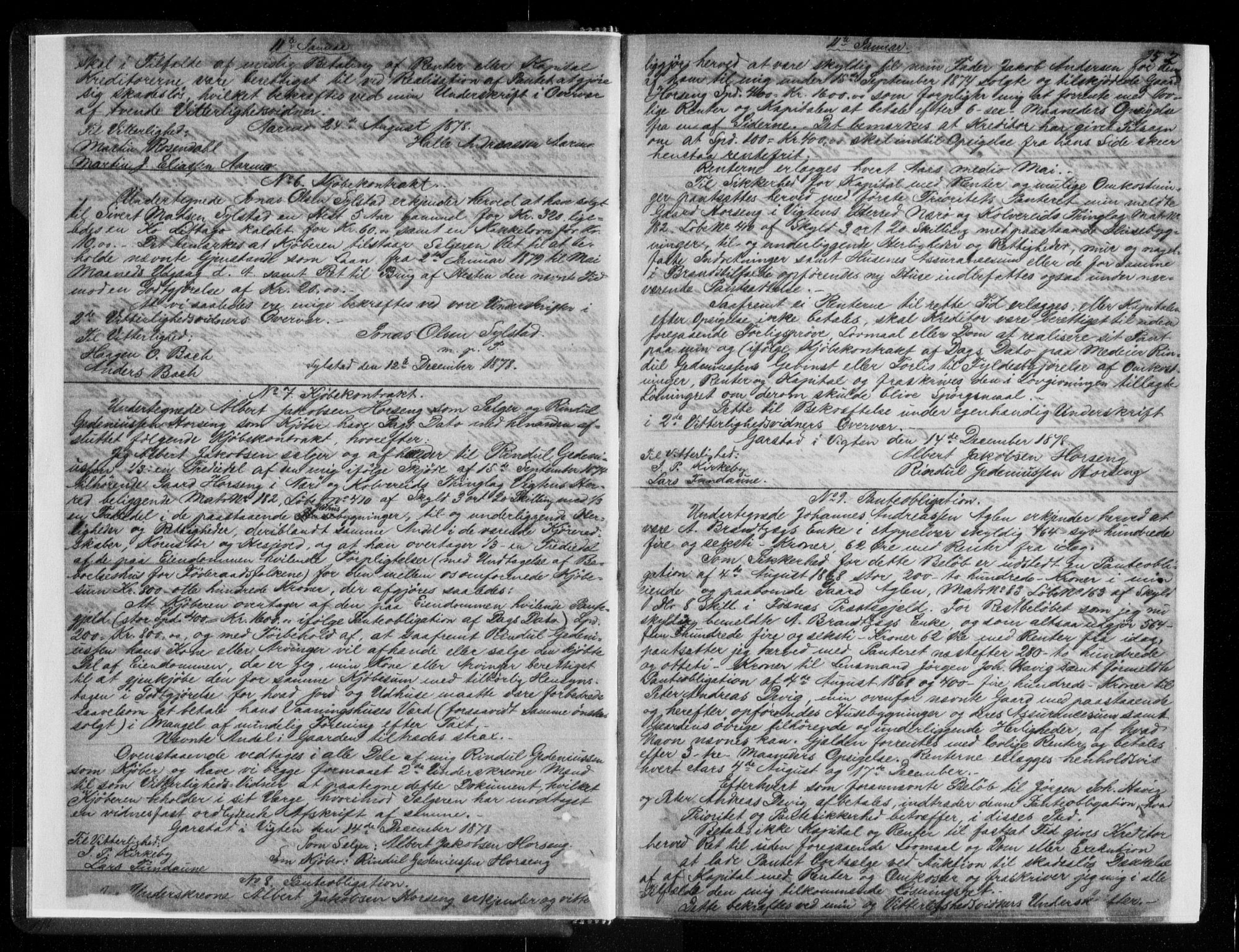 Namdal sorenskriveri, AV/SAT-A-4133/1/2/2C/L0026: Mortgage book no. T2, 1879-1881, p. 352