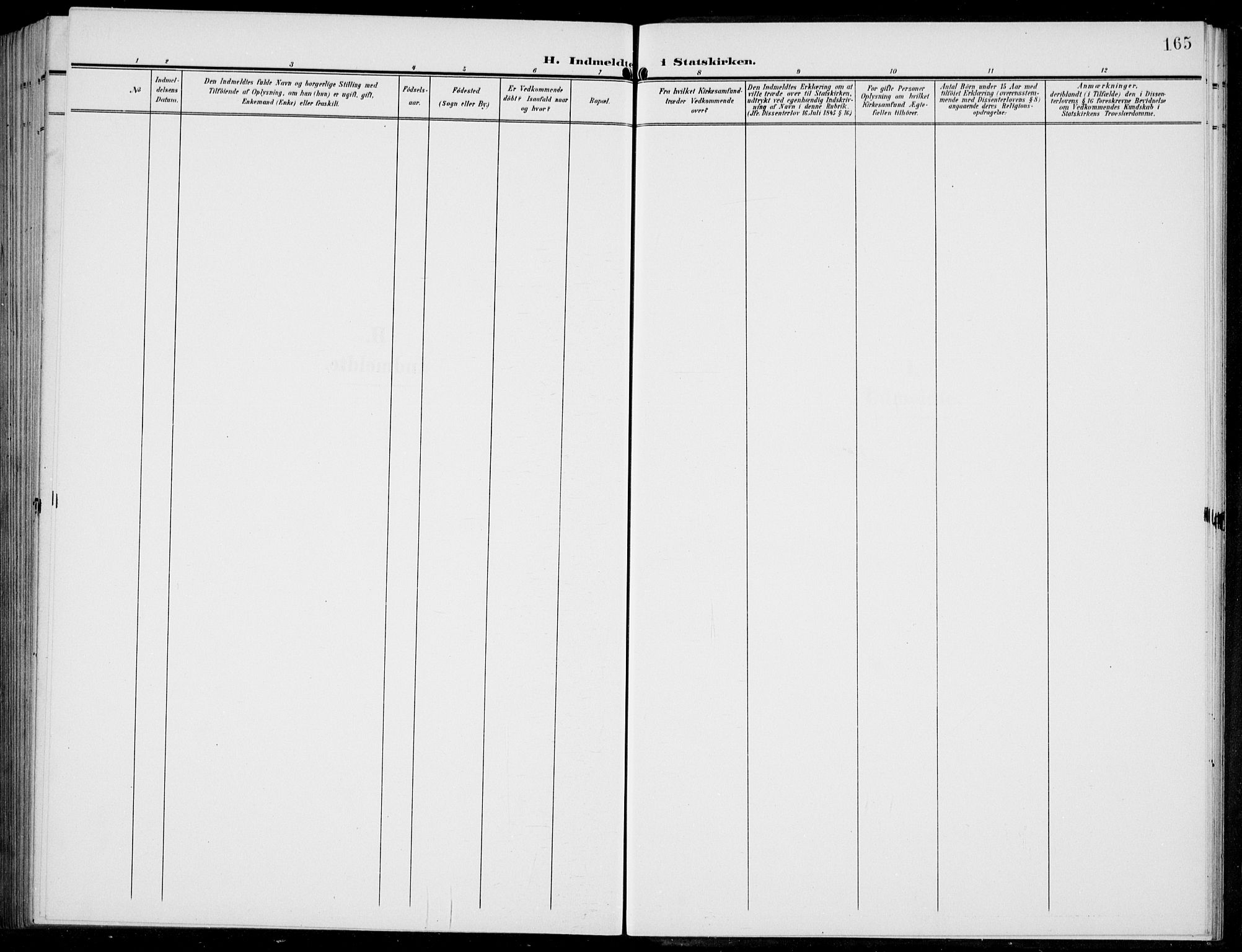 Stryn Sokneprestembete, AV/SAB-A-82501: Parish register (copy) no. C 4, 1905-1936, p. 165