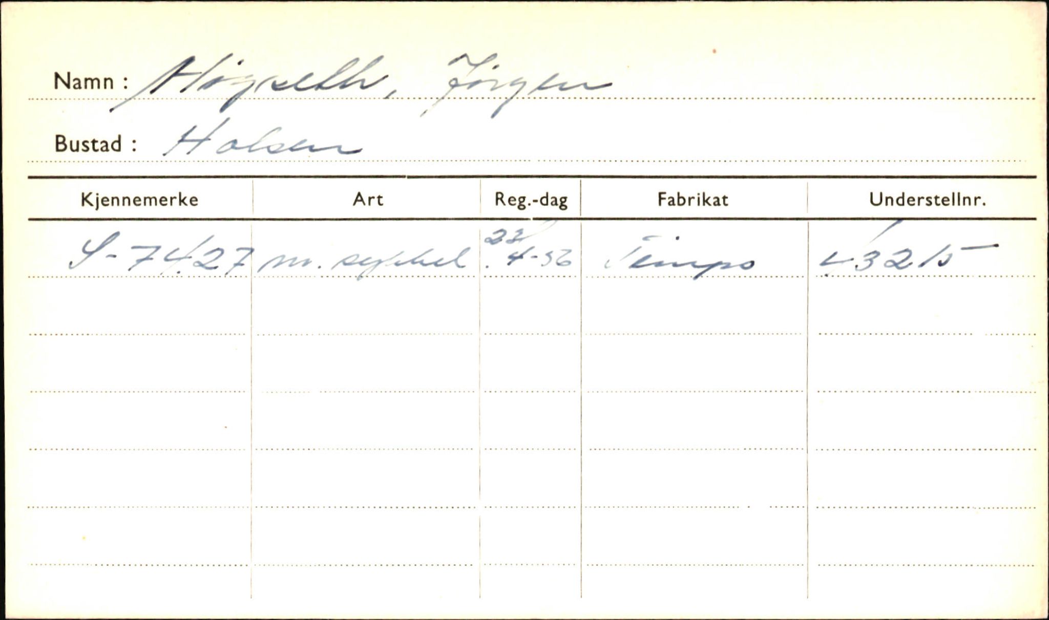 Statens vegvesen, Sogn og Fjordane vegkontor, AV/SAB-A-5301/4/F/L0001A: Eigarregister Fjordane til 1.6.1961, 1930-1961, p. 817