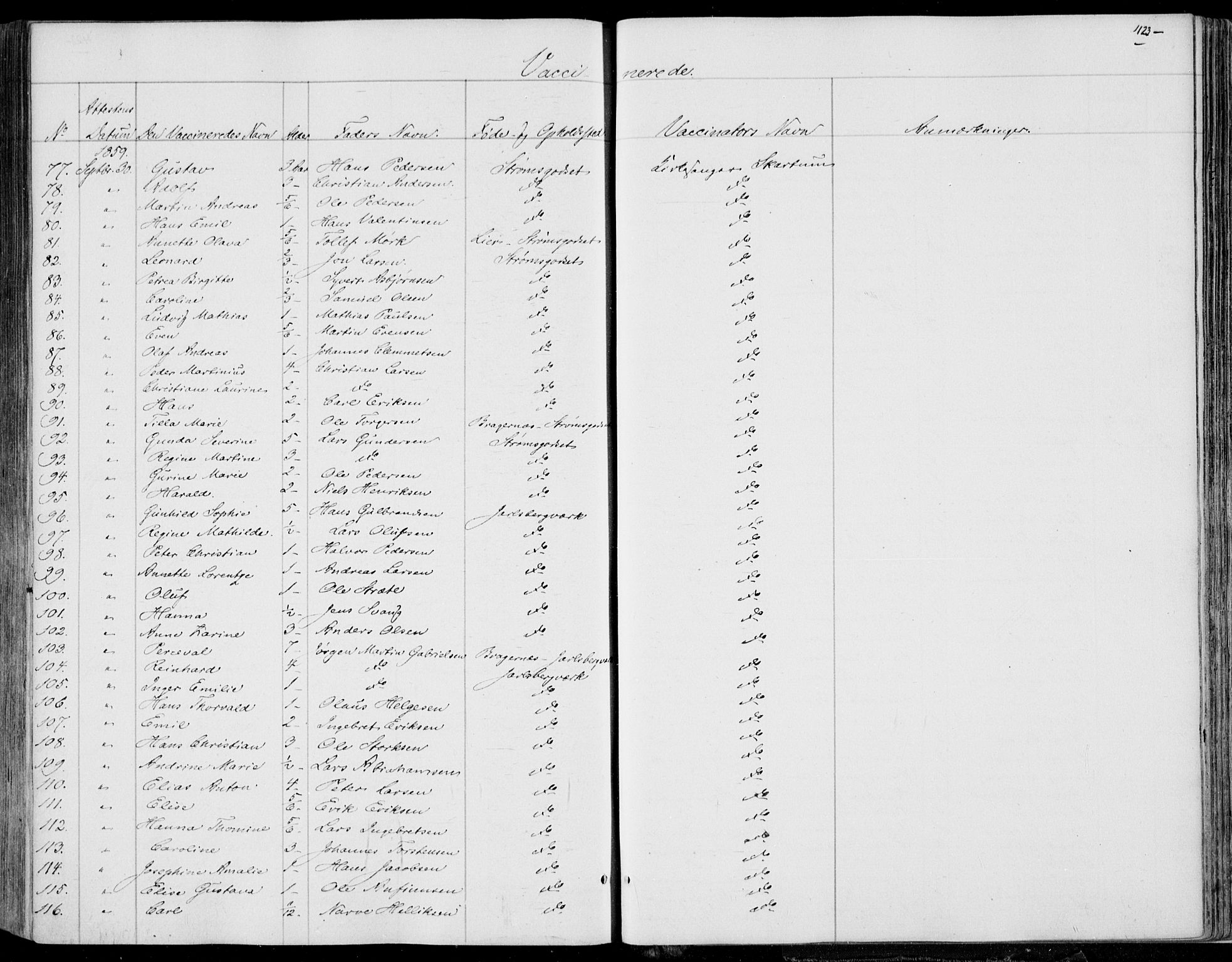 Skoger kirkebøker, AV/SAKO-A-59/F/Fa/L0003: Parish register (official) no. I 3, 1842-1861, p. 423