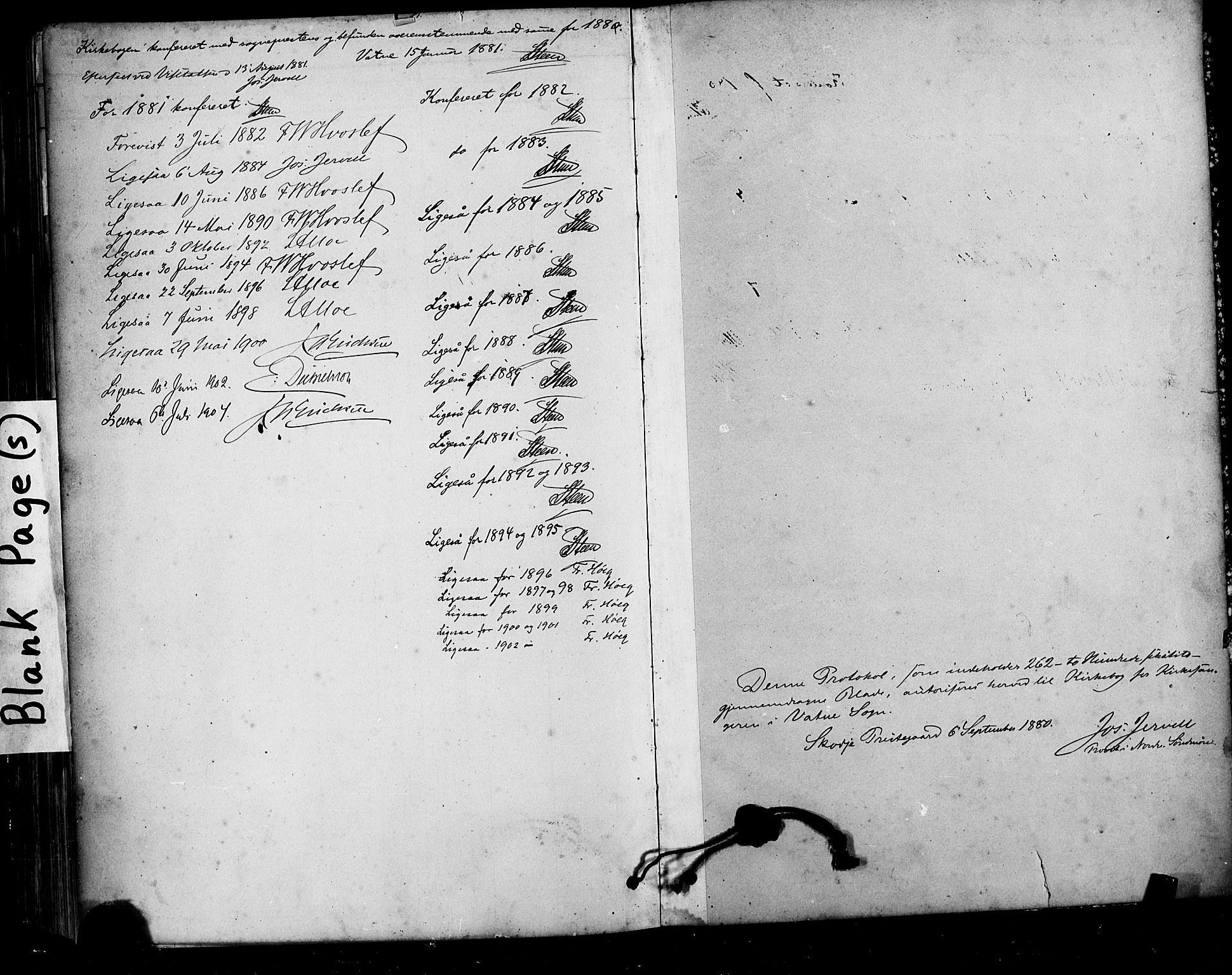 Ministerialprotokoller, klokkerbøker og fødselsregistre - Møre og Romsdal, SAT/A-1454/525/L0376: Parish register (copy) no. 525C02, 1880-1902