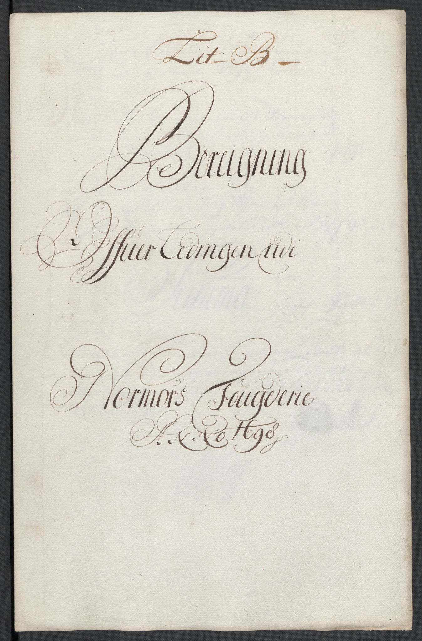 Rentekammeret inntil 1814, Reviderte regnskaper, Fogderegnskap, AV/RA-EA-4092/R56/L3737: Fogderegnskap Nordmøre, 1697-1698, p. 253