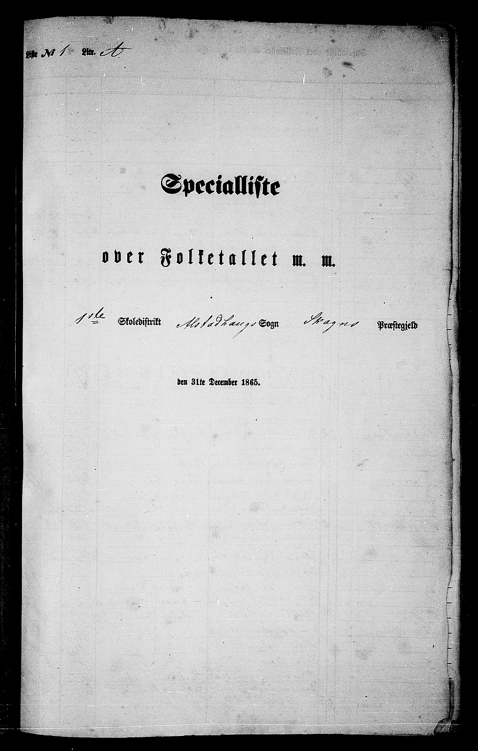 RA, 1865 census for Skogn, 1865, p. 15