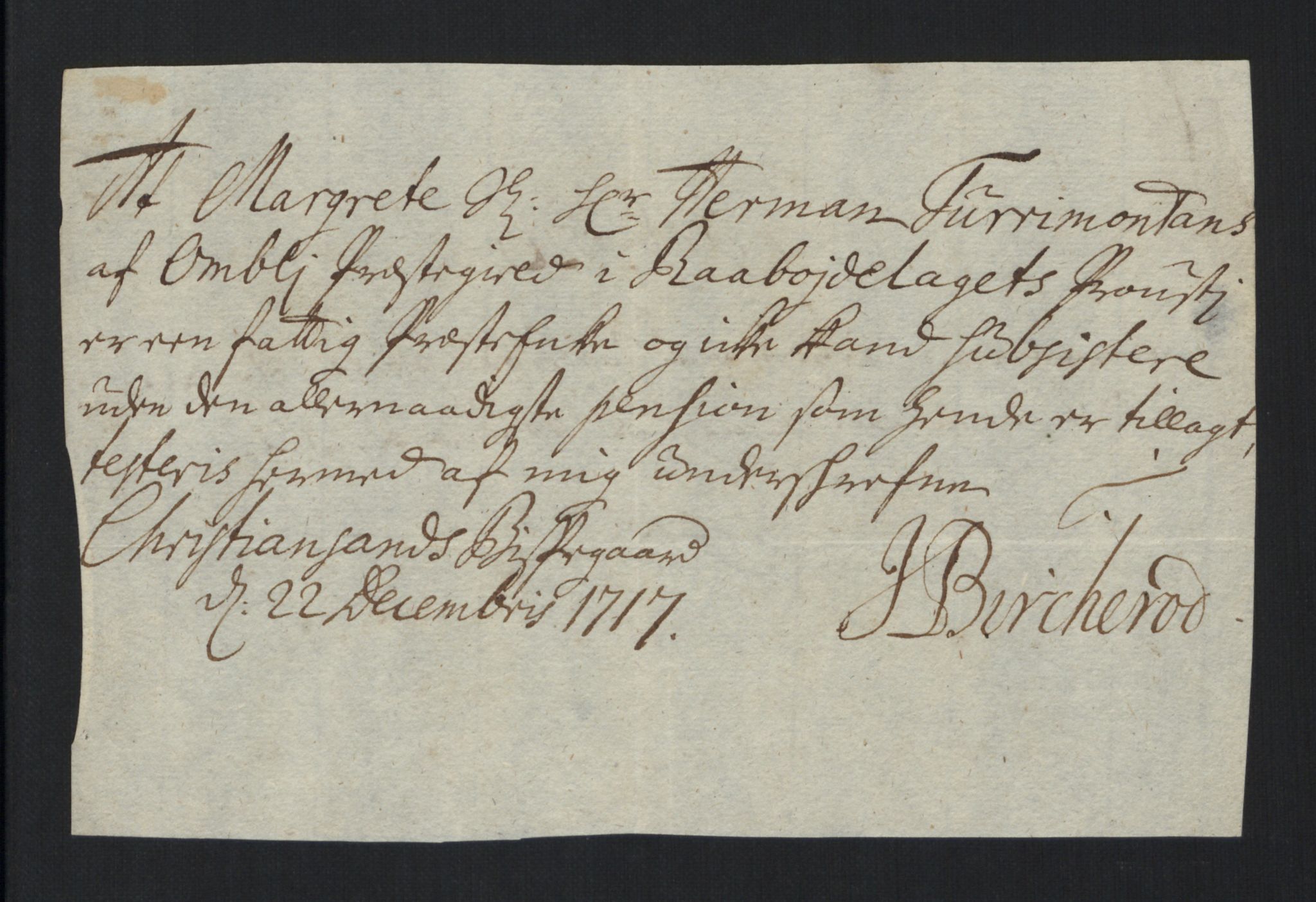 Rentekammeret inntil 1814, Reviderte regnskaper, Fogderegnskap, RA/EA-4092/R40/L2452: Fogderegnskap Råbyggelag, 1716-1717, p. 304